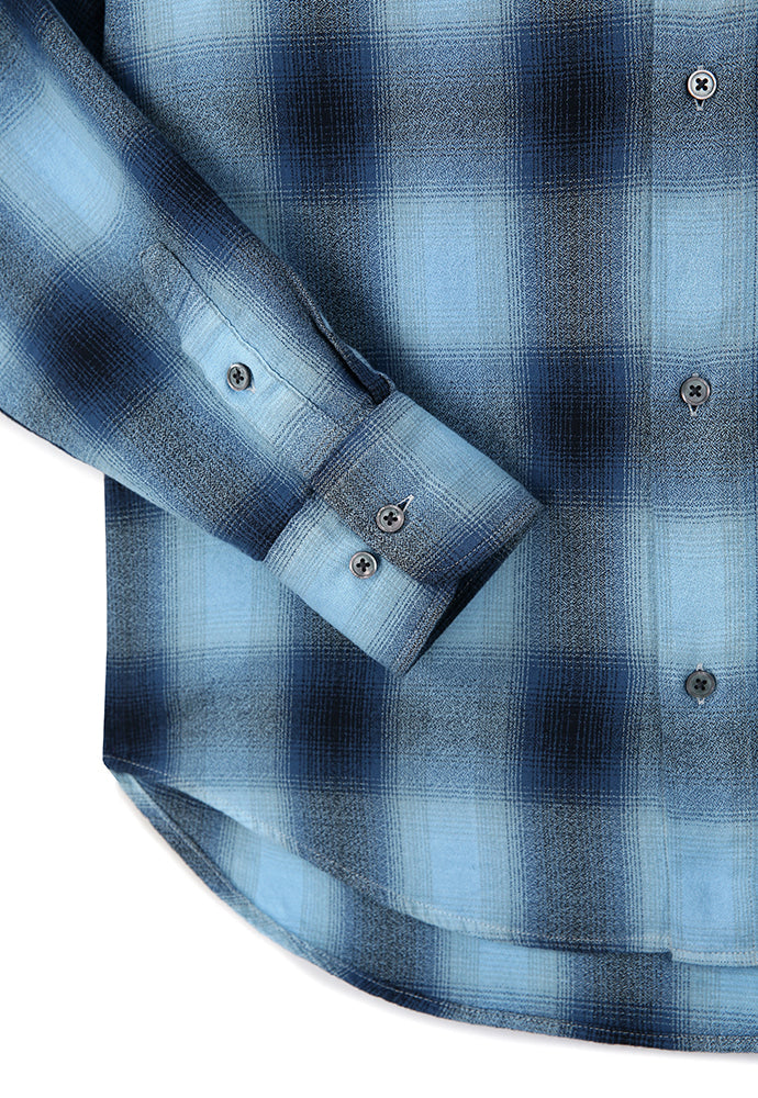 Art if acts - Marieta Ombre Check Shirts (Liberty Blue) product image 12 | TRAB K-Fashion Australia