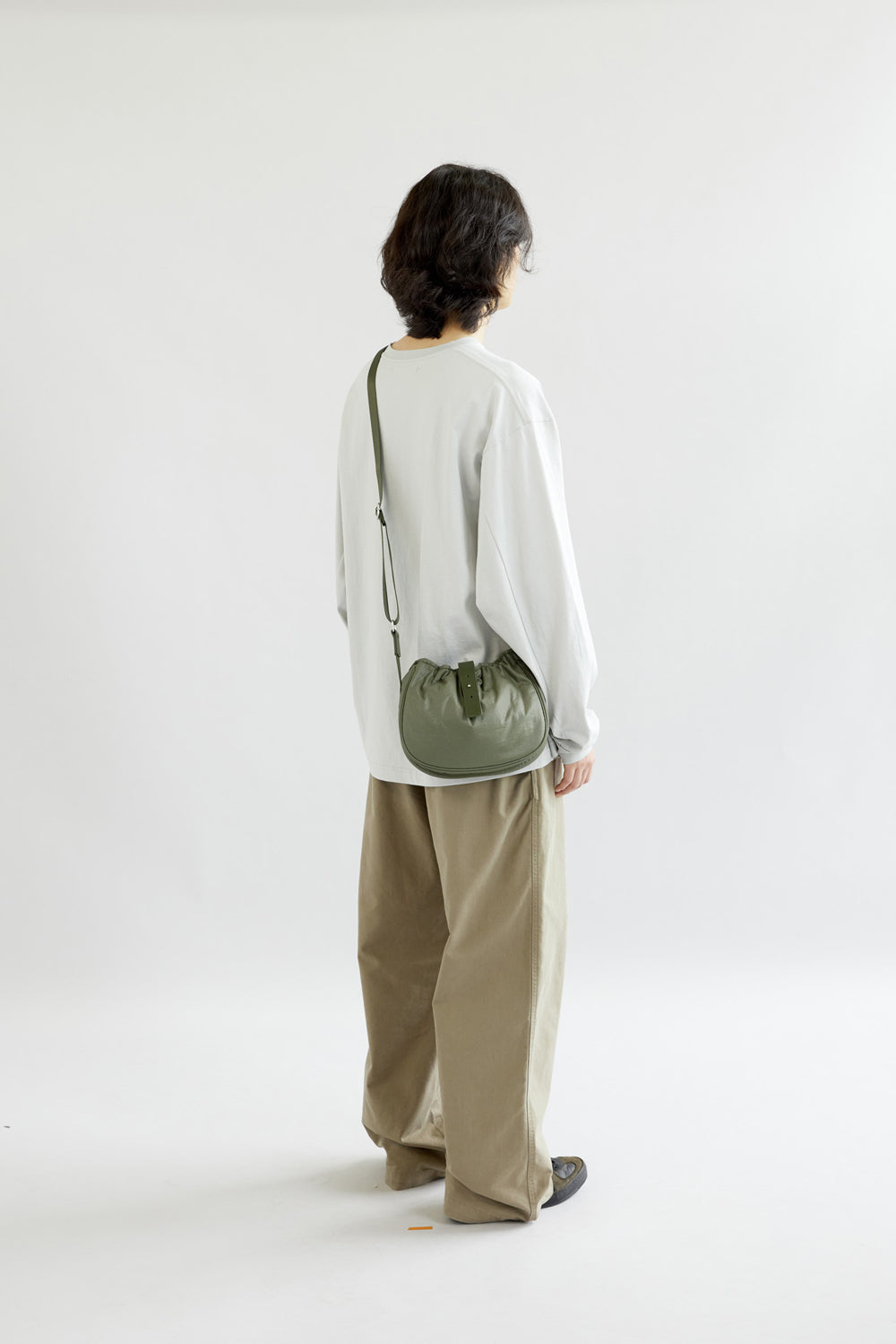 Hatchingroom - Wavy Bag Mini Padded Nylon Mil (Green) product image 8 | TRAB K-Fashion Australia
