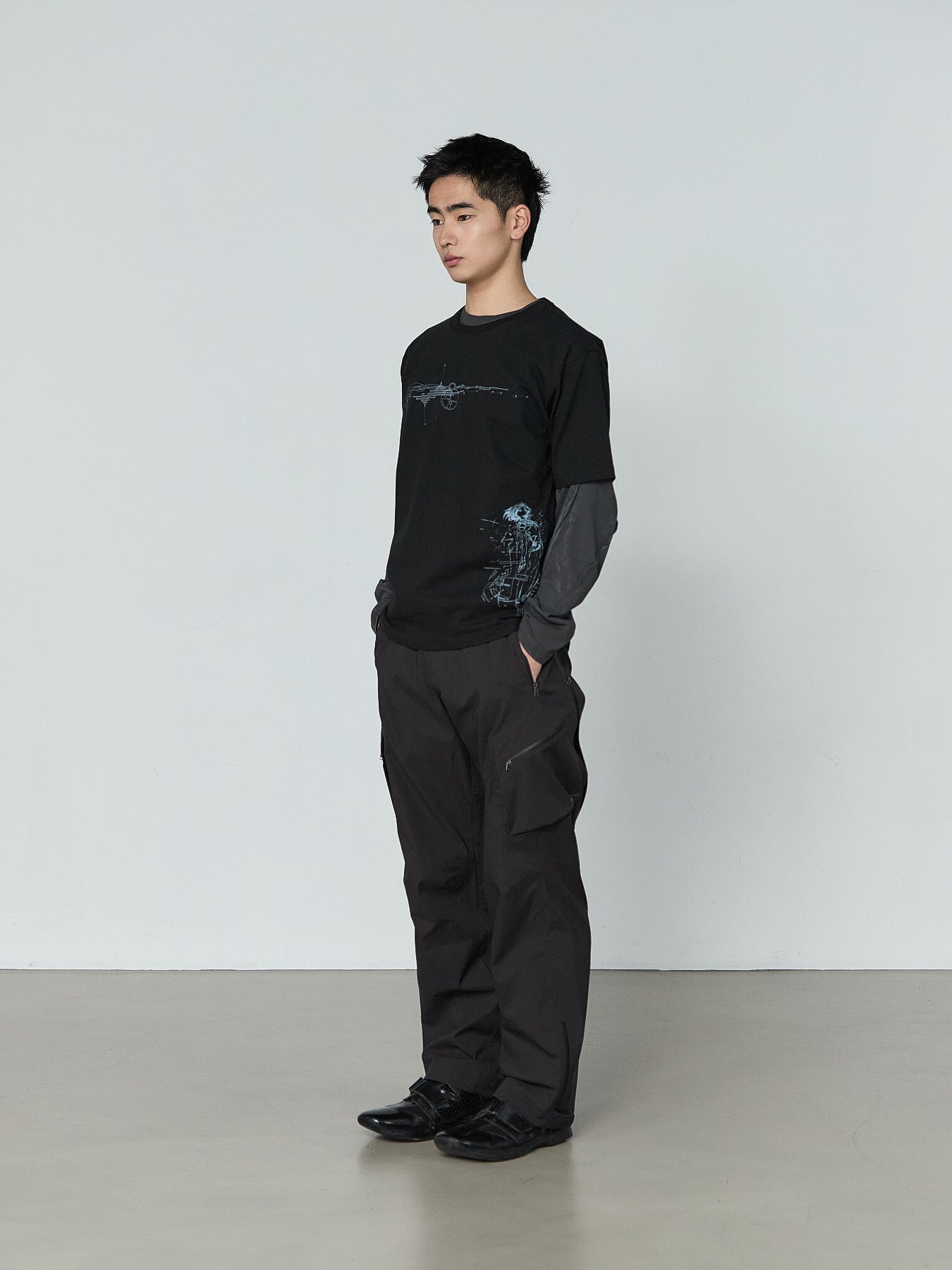 San San Gear - Resonian T-Shirt (Black) product image 1 | TRAB K-Fashion Australia
