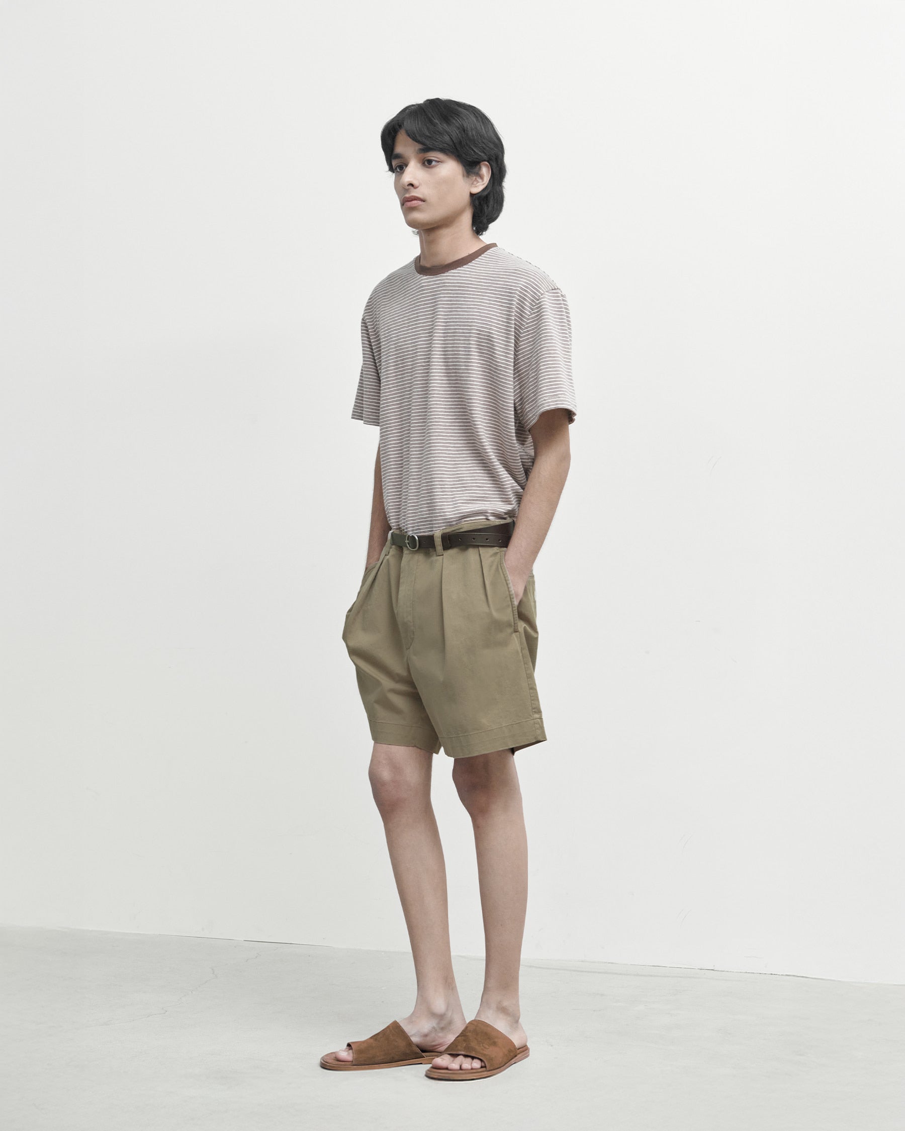 Brownyard - Washed Shorts (Khaki) product image 1 | TRAB K-Fashion Australia