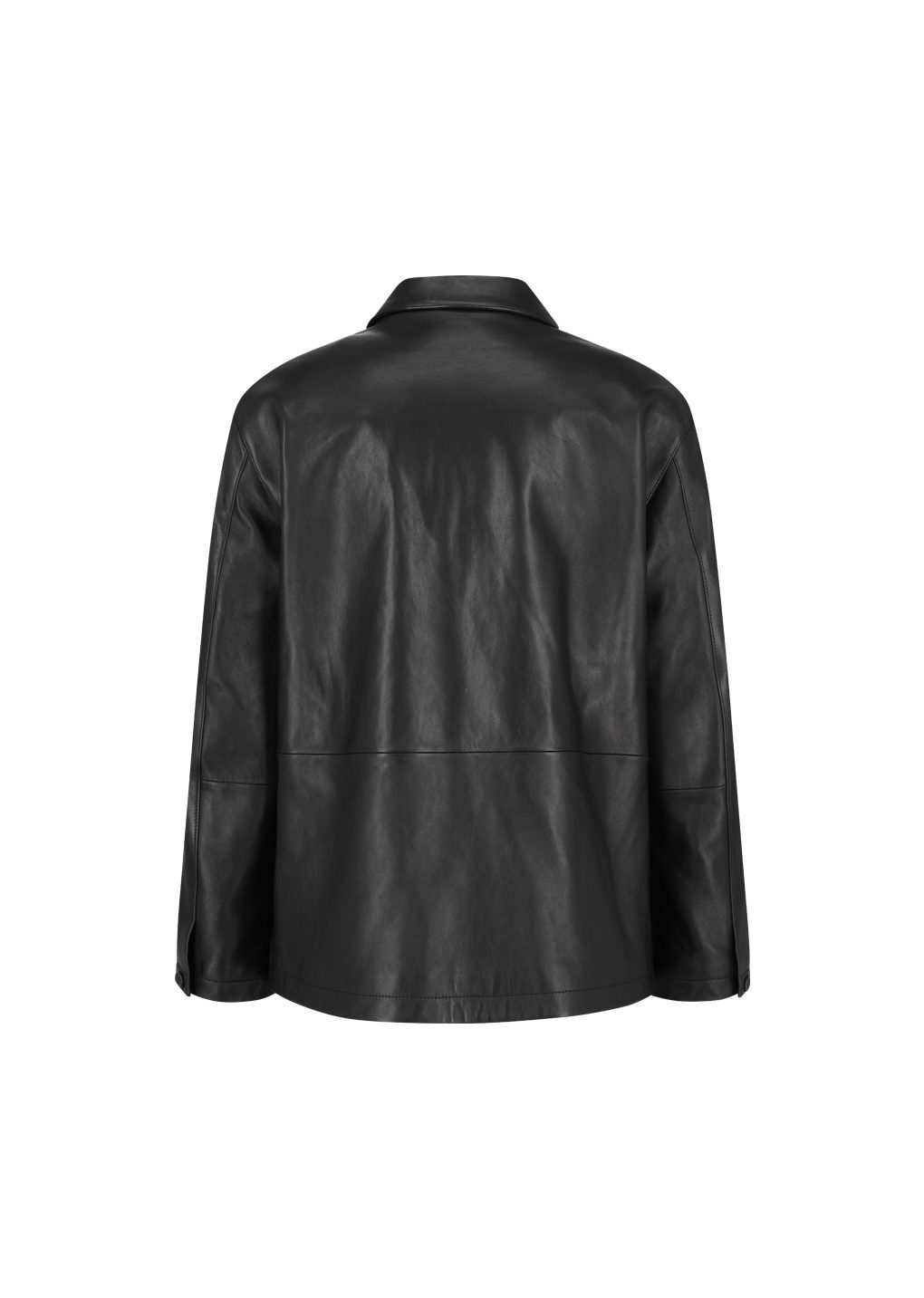 Amomento - Lambskin mid jacket (Black) product image 25 | TRAB K-Fashion Australia