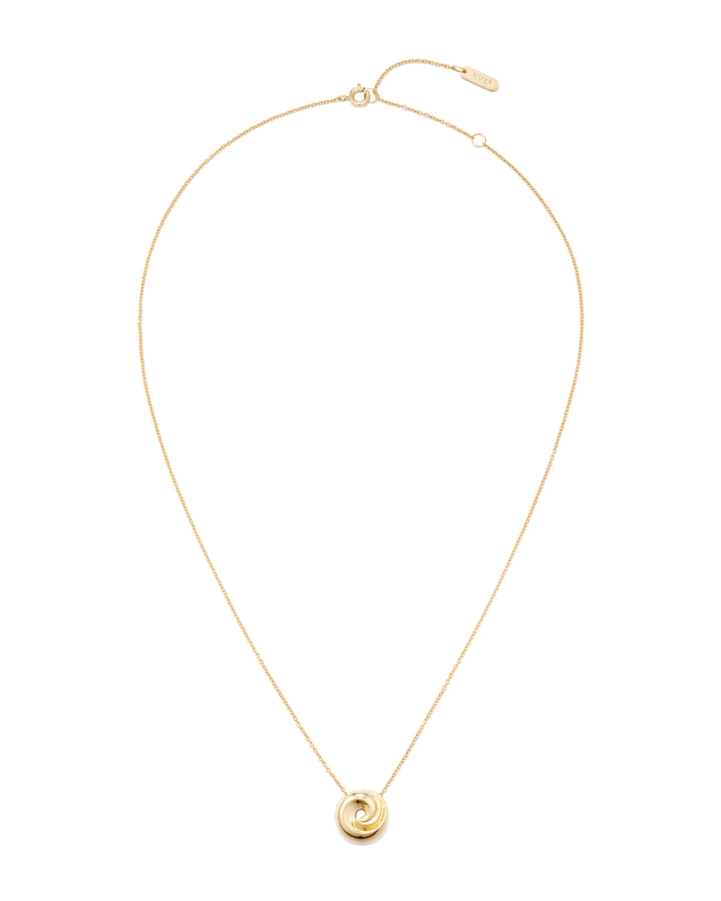 Numbering - Swirl Pendant Necklace #5765 product image 9 | TRAB K-Fashion Australia