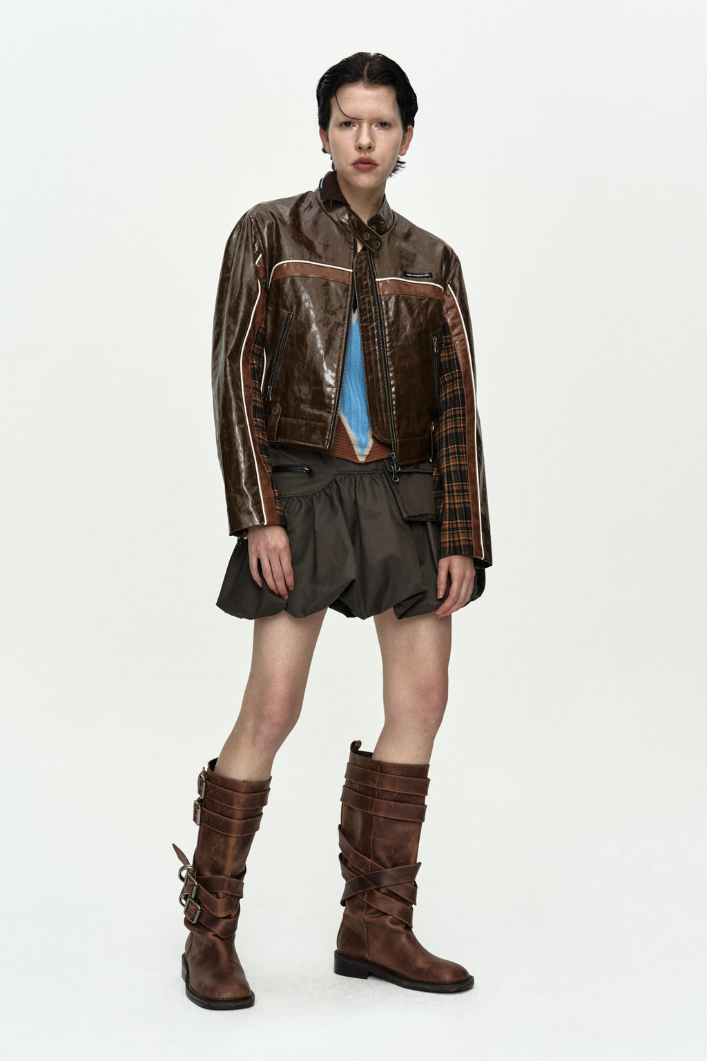 Andersson Bell - Cargo Balloon Skirt (Khaki) product image 9 | TRAB K-Fashion Australia