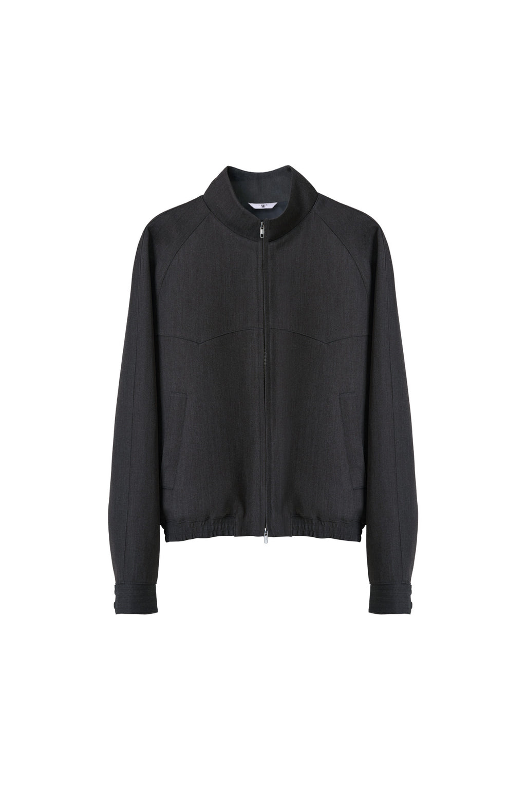 STU - High Neck Zip-up Wool Jacket (Grey) product image 19 | TRAB K-Fashion Australia