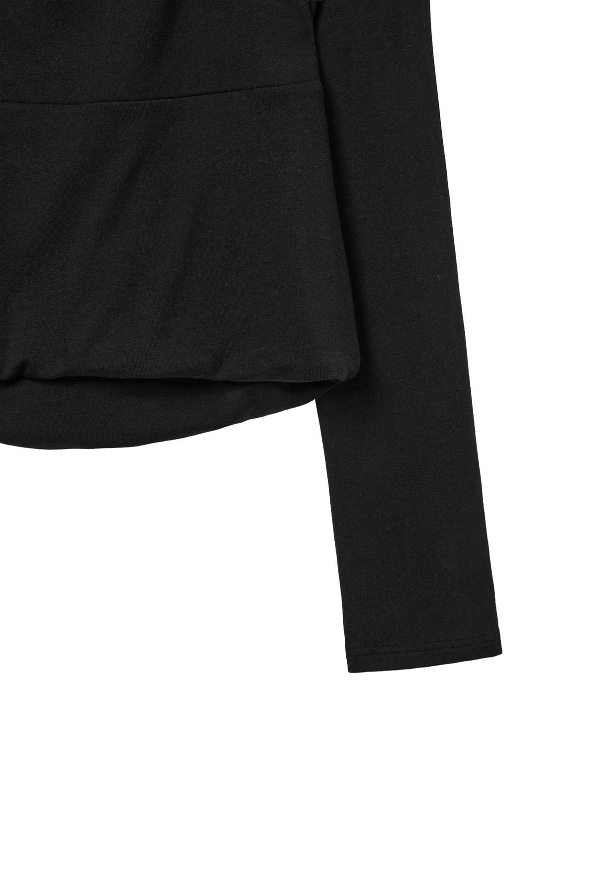 Deinet - Layered Halter Neck Long Sleeve (Black) product image 13 | TRAB K-Fashion Australia