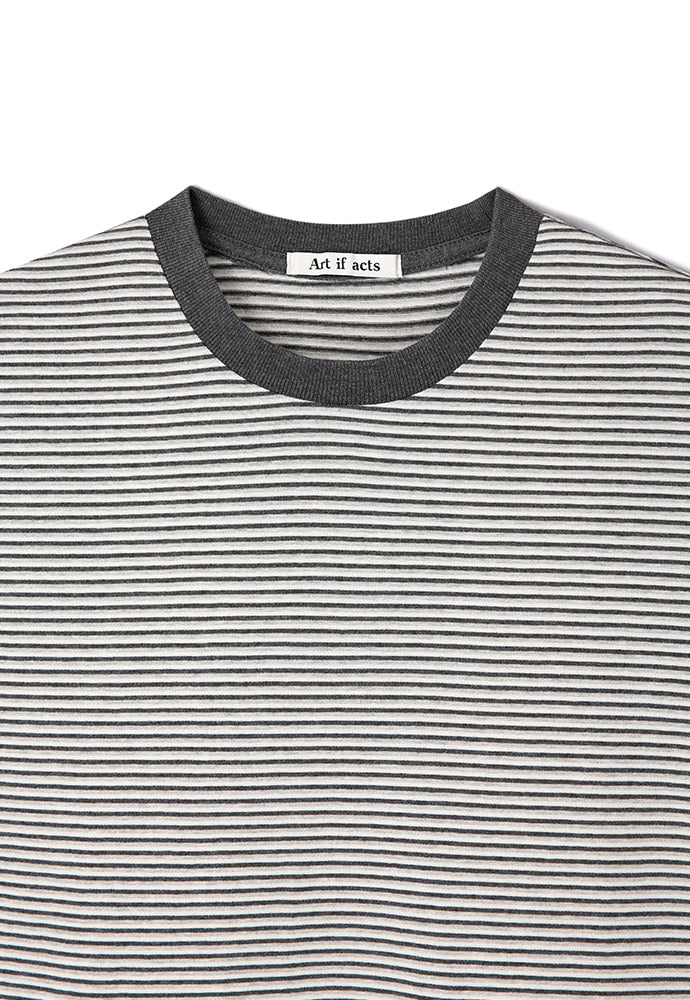 Art if acts - Washed Stripe Long Sleeve (Wood) product image 8 | TRAB K-Fashion Australia