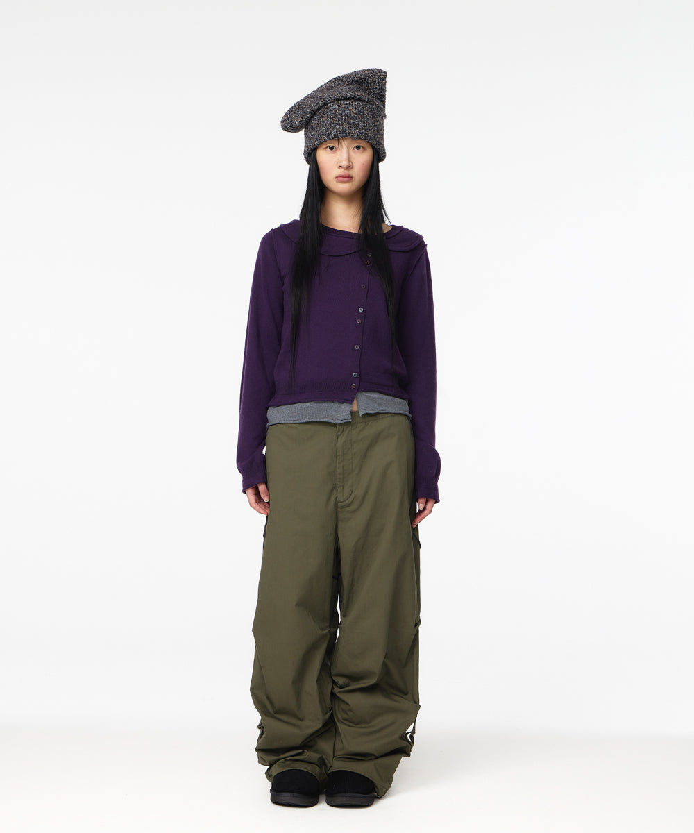 Coyseio - Reversible Wide Cat Beanie (Grey) product image 6 | TRAB K-Fashion Australia