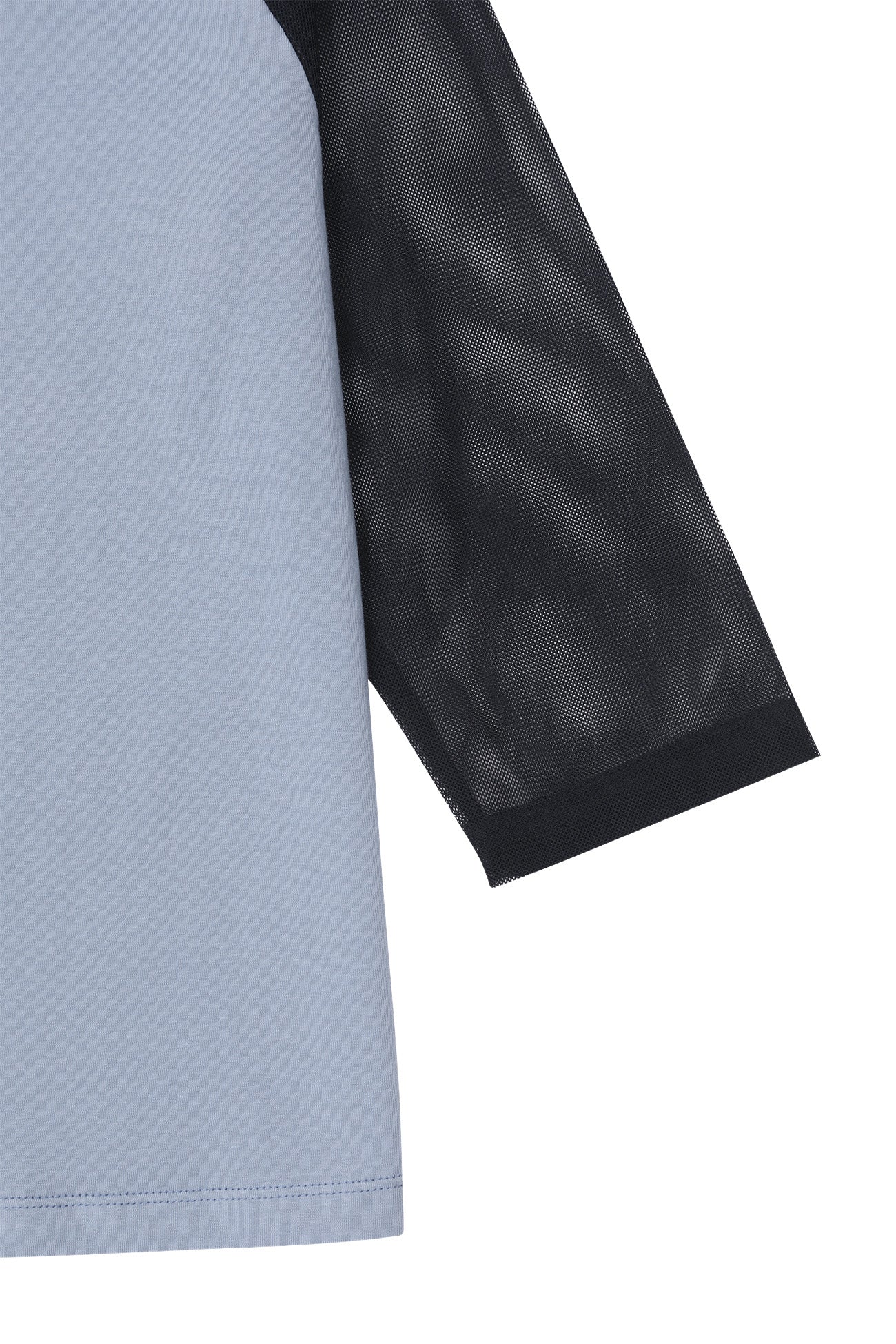 Deinet - Mesh Contrast Raglan Half Sleeve (Blue) product image 10 | TRAB K-Fashion Australia