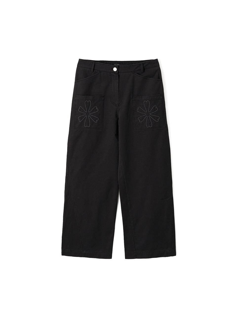 Kijun - Clover Pocket Pants (Black) product image 10 | TRAB K-Fashion Australia