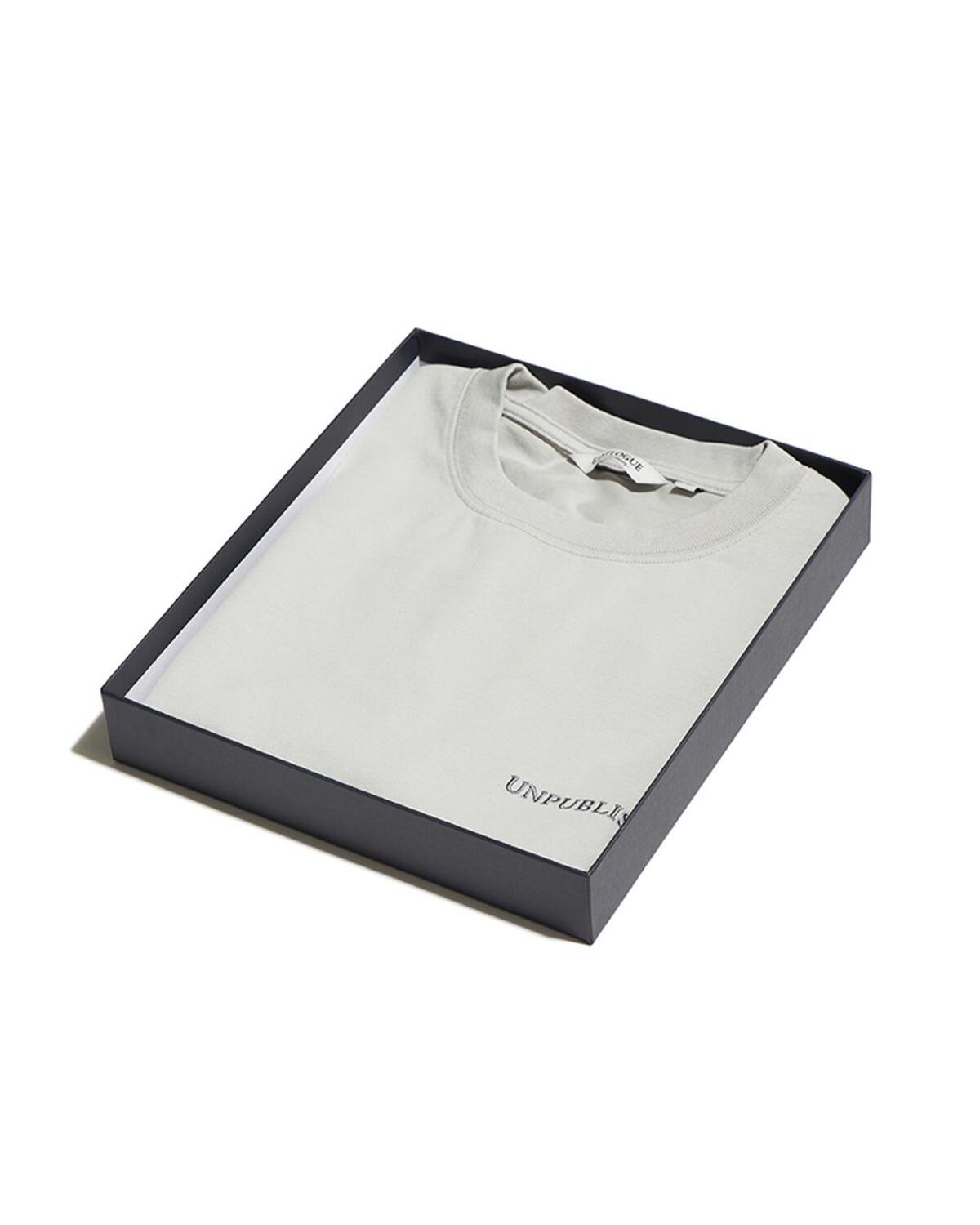 Eastlogue - Frame Cutting T-shirt (Dust Blue) product image 8 | TRAB K-Fashion Australia