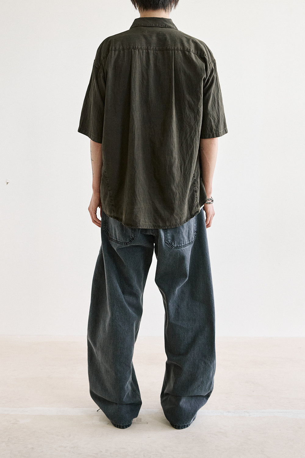 Hatchingroom - Rana Shirt 1/2 Dark (Green) product image 9 | TRAB K-Fashion Australia
