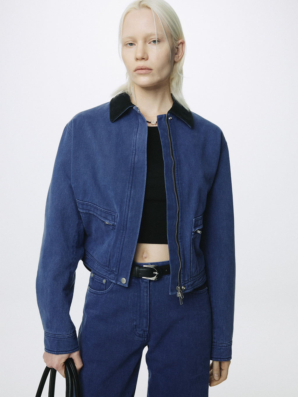 Tonywack - Washed Cotton Straight Pants (Washed Blue) product image 5 | TRAB K-Fashion Australia