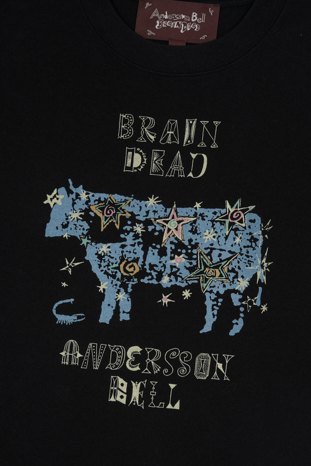 Andersson Bell - Andersson Bell X Brain Dead Cow T-Shirts (Black) product image 9 | TRAB K-Fashion Australia