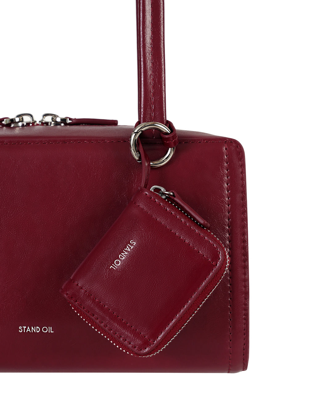 Stand Oil - Post Bag (Red Wine) product image 6 | TRAB K-Fashion Australia