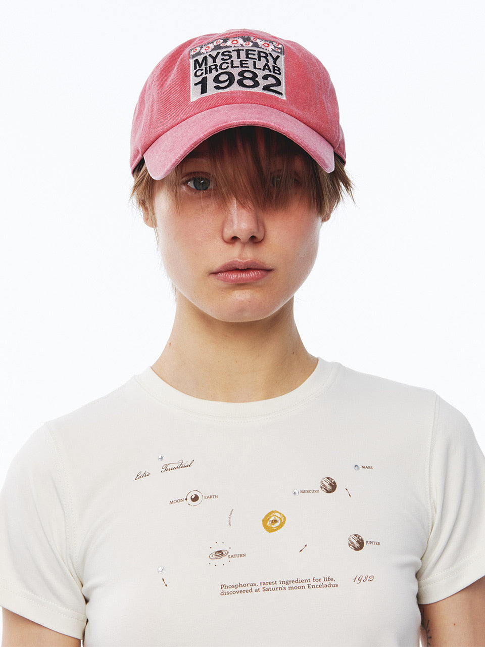 Kijun - MYSTERY Cap Raspberry product image 1 | TRAB K-Fashion Australia