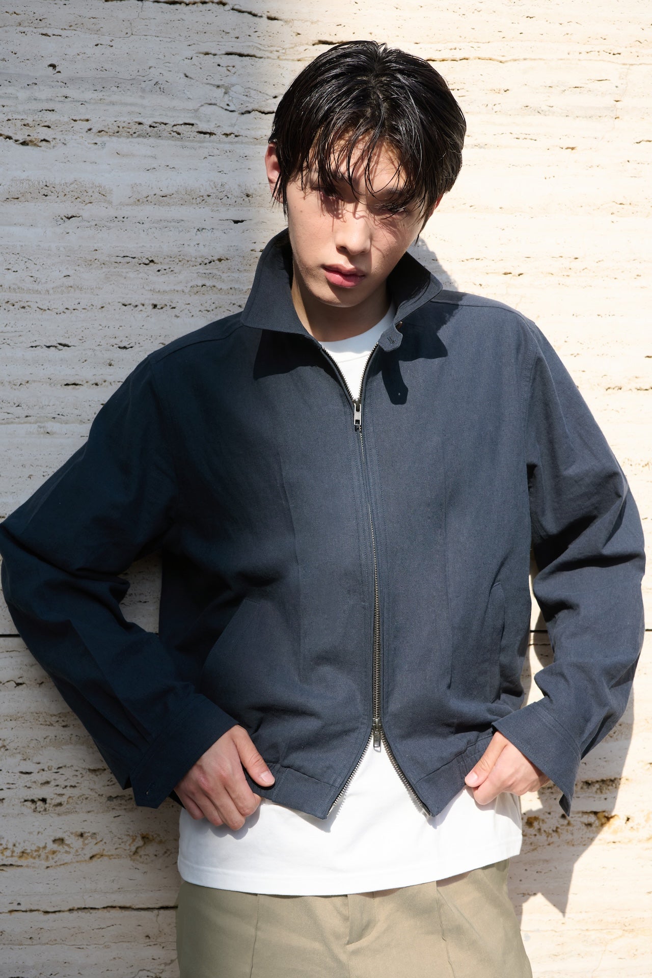 STU - Vintage Swing Jacket (Navy) product image 13 | TRAB K-Fashion Australia