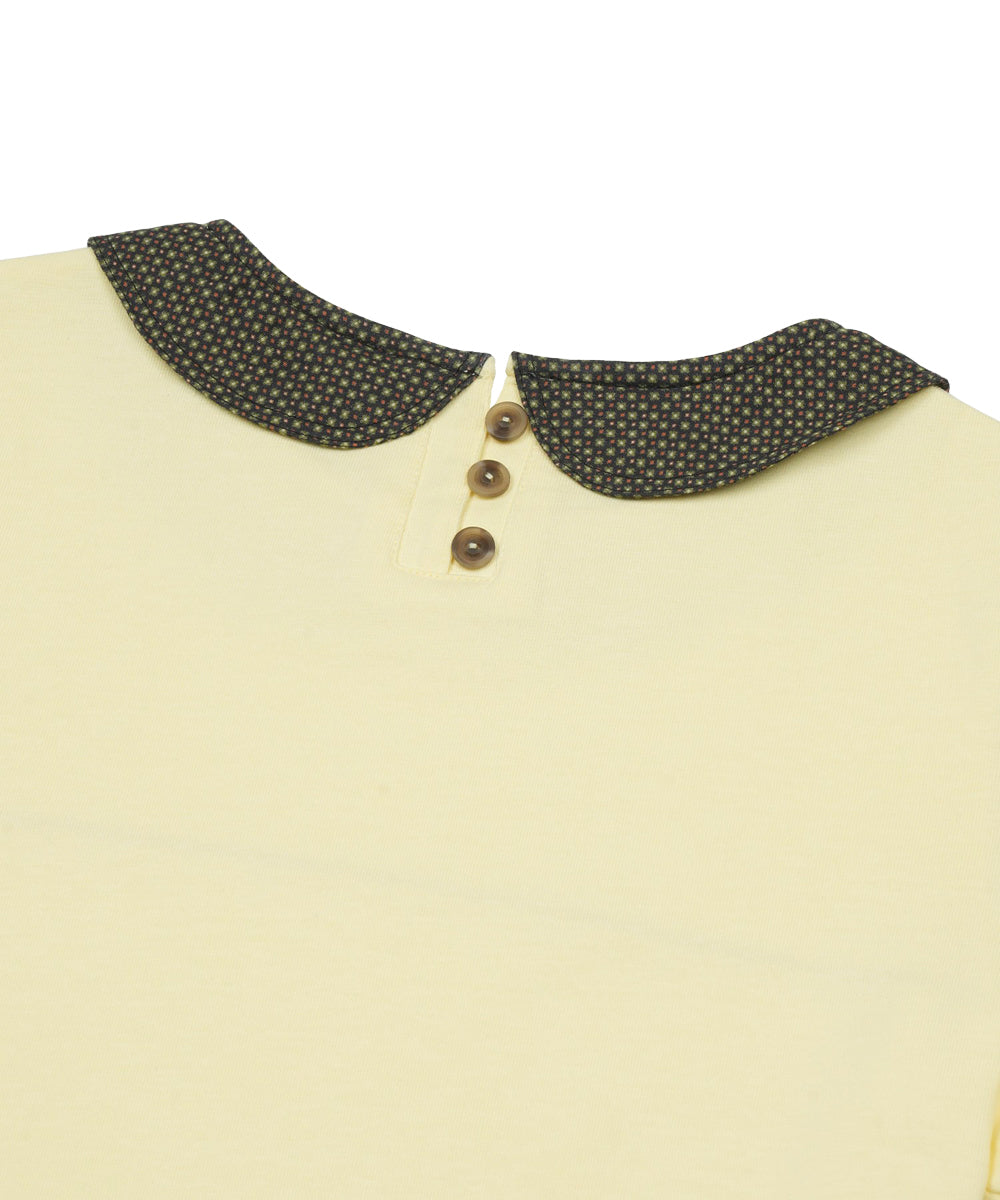 Coyseio - Round Collar Half Blouse Lemon product image 15 | TRAB K-Fashion Australia