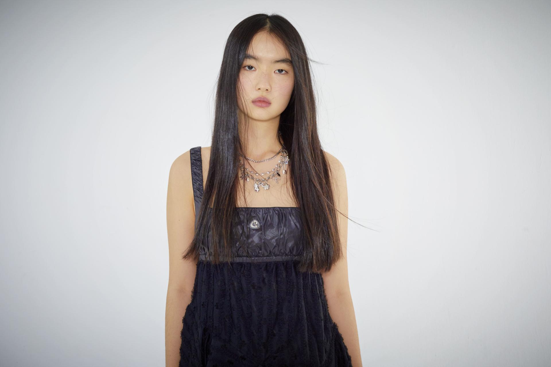 Coyseio - Square Neck Lace Dress (Black) product image 9 | TRAB K-Fashion Australia