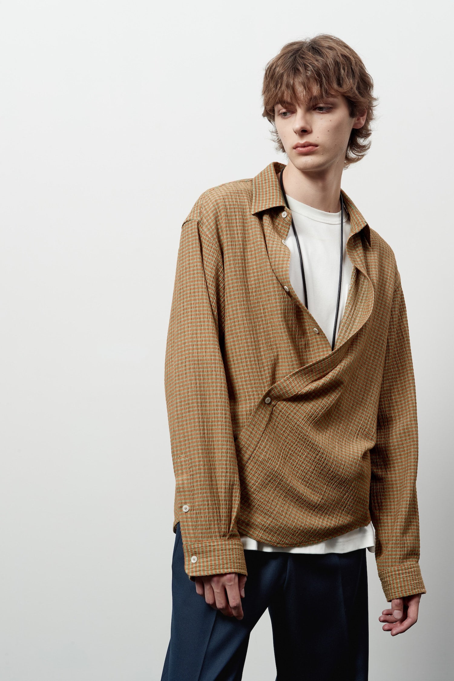 Stu - Horizontal Stripe Wrap (Shirt) product image 11 | TRAB K-Fashion Australia