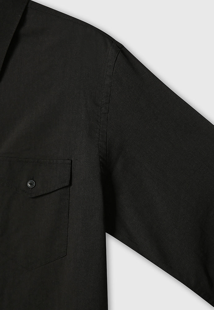 Tonywack - Soft Brushed C/R Western Shirt (Midnight Black) product image 10 | TRAB K-Fashion Australia
