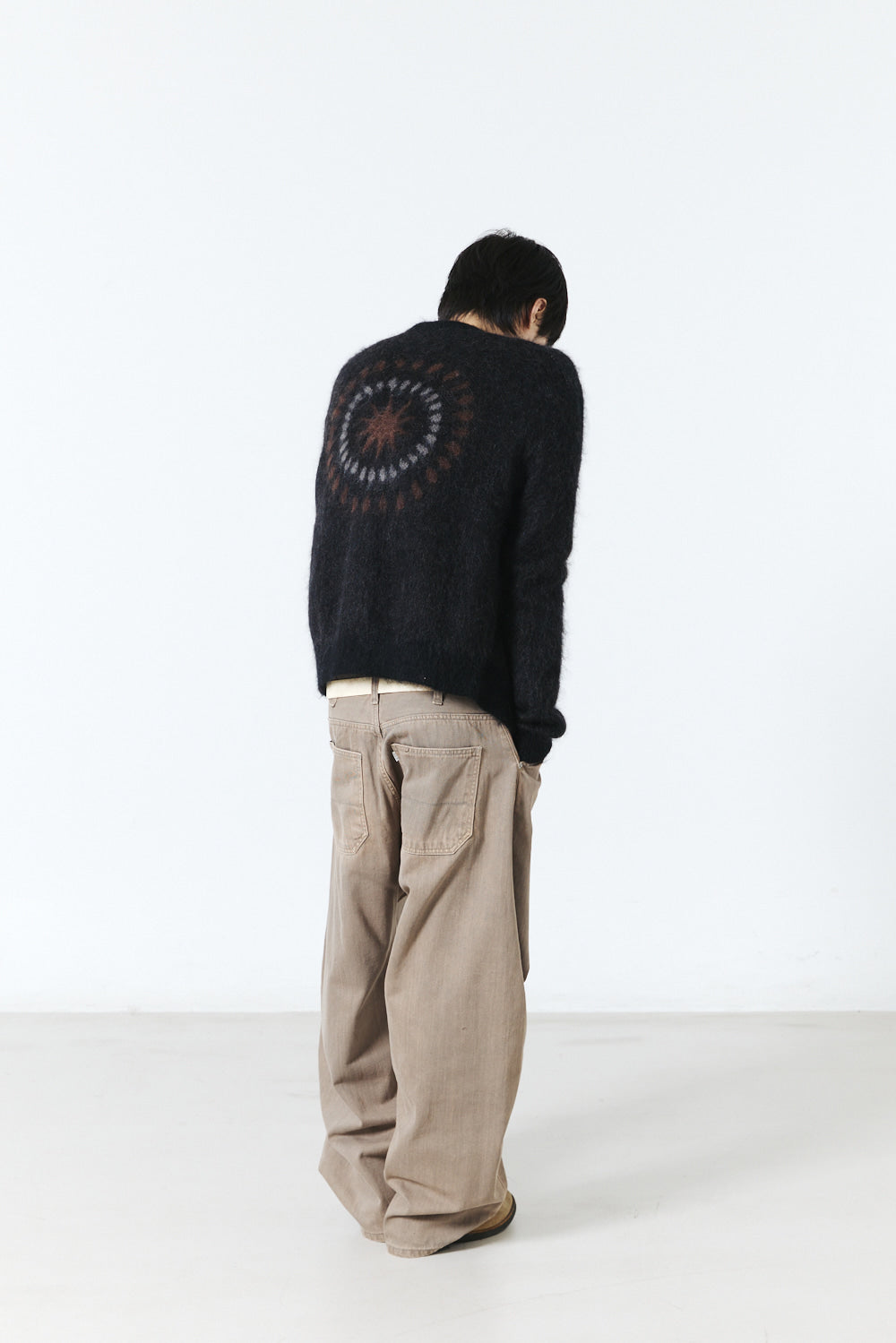 Hatchingroom - Hanabi Mohair Cardigan (Black) product image 11 | TRAB K-Fashion Australia