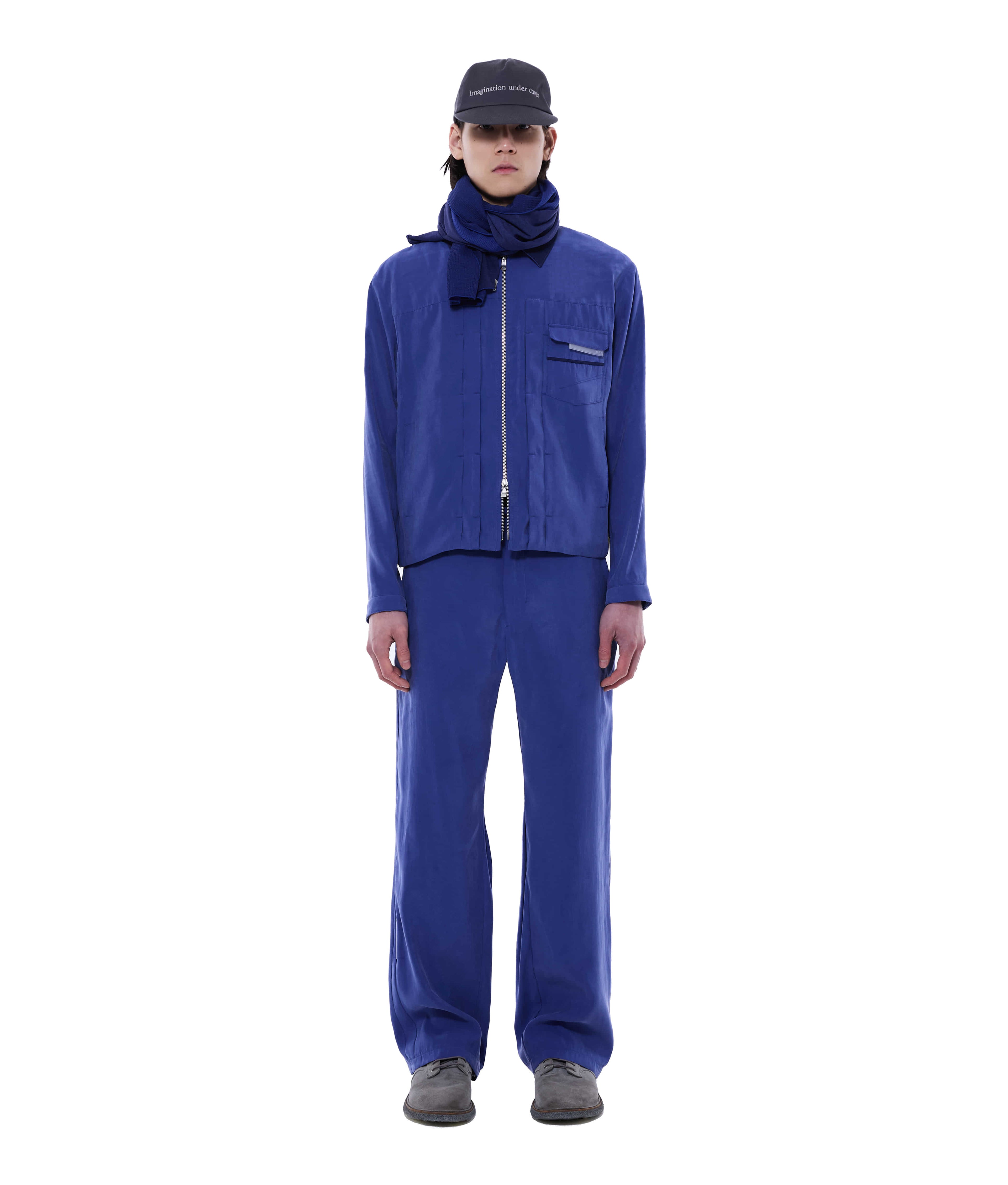 XLIM - Ep.9 01 Scarf (Cobalt Blue) product image 1 | TRAB K-Fashion Australia