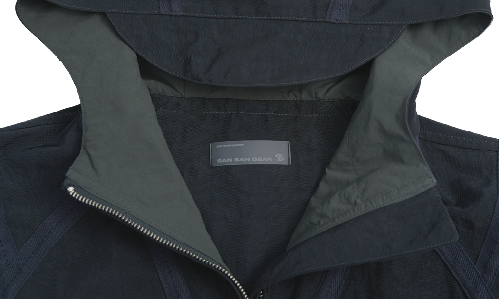 San San Gear - Webbing Jacket (Blue Charcoal) product image 12 | TRAB K-Fashion Australia