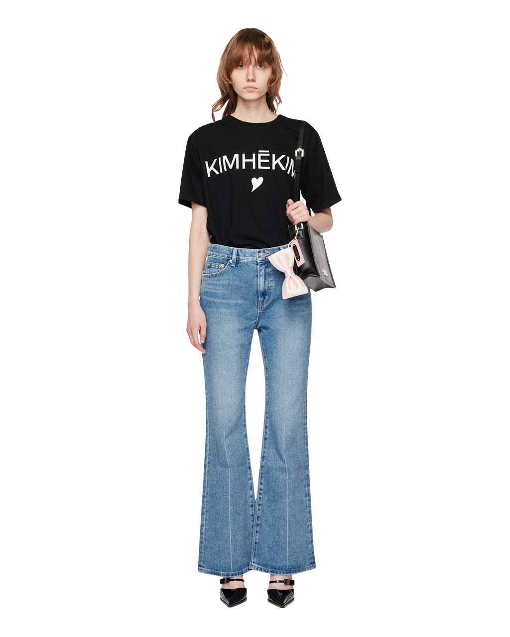 Kimhe Kim - Flared Jean (White) product image 1 | TRAB K-Fashion Australia