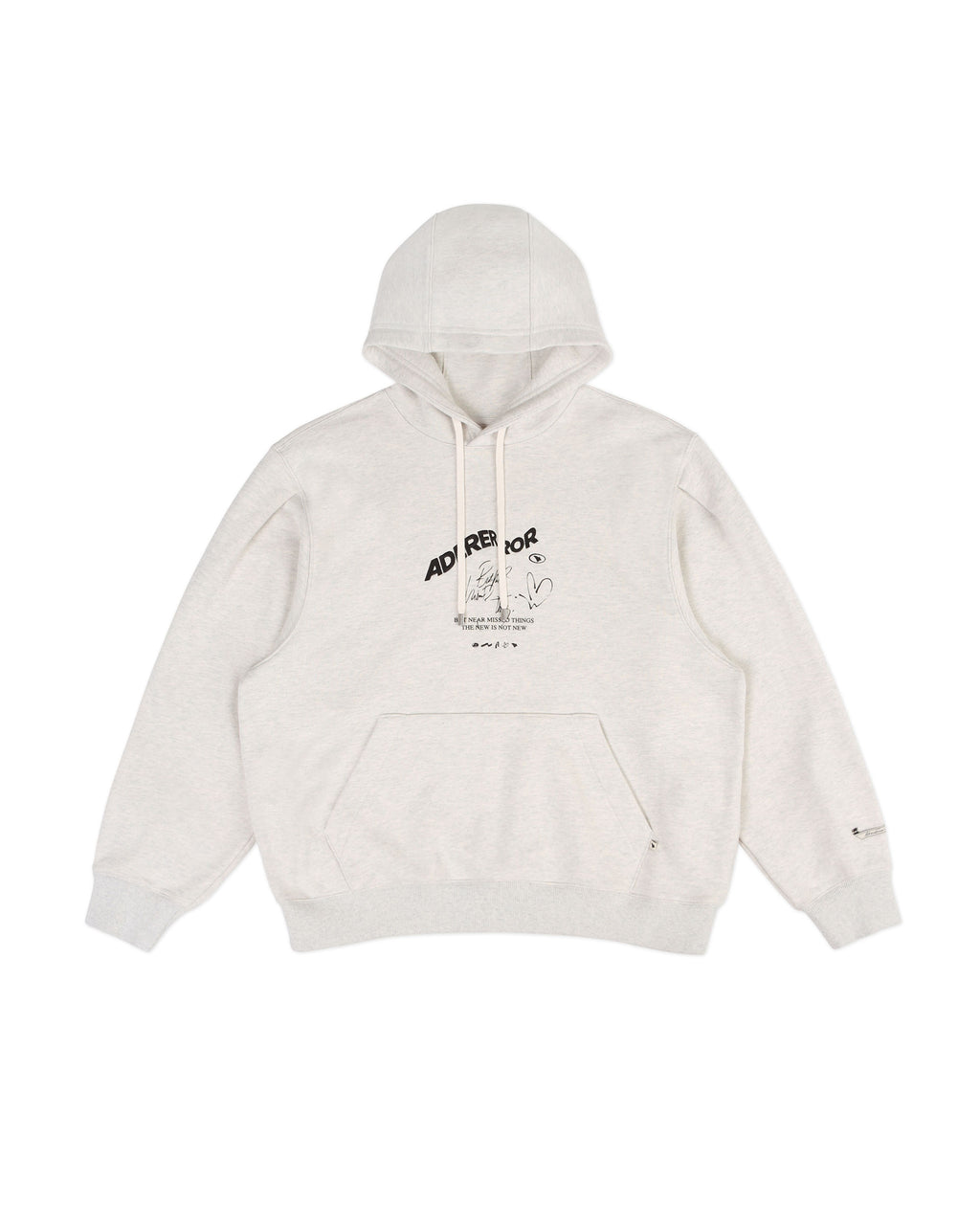 Ader Error - Caner logo hoodie (Oatmeal) product image 10 | TRAB K-Fashion Australia