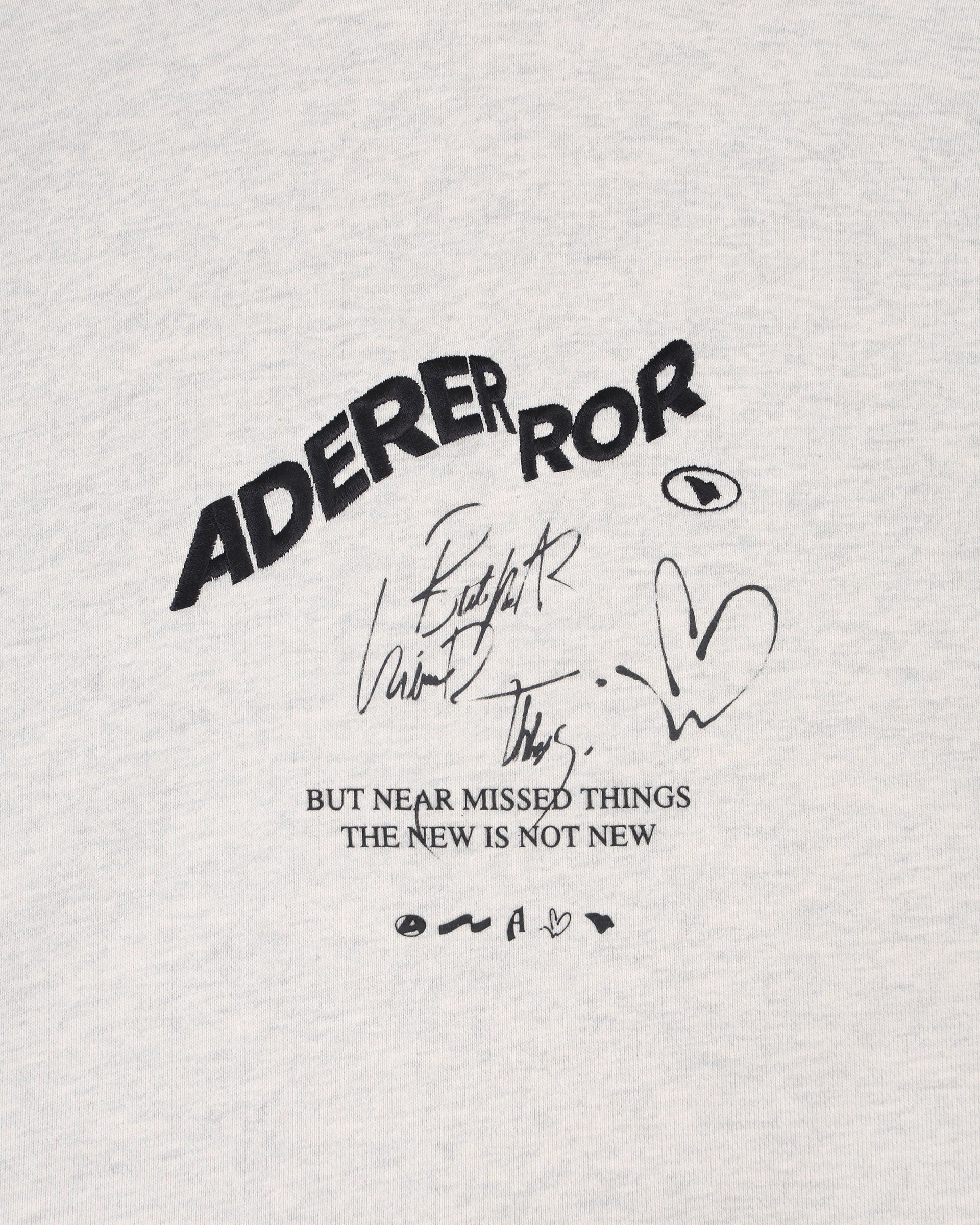 Ader Error - Caner logo hoodie (Oatmeal) product image 6 | TRAB K-Fashion Australia