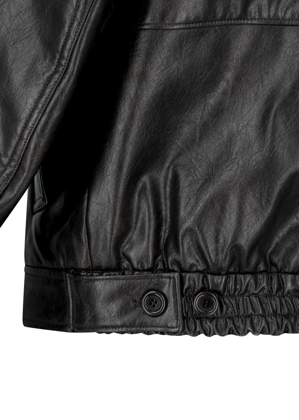 Amomento - Synthetic leather blouson (Black) product image 21 | TRAB K-Fashion Australia