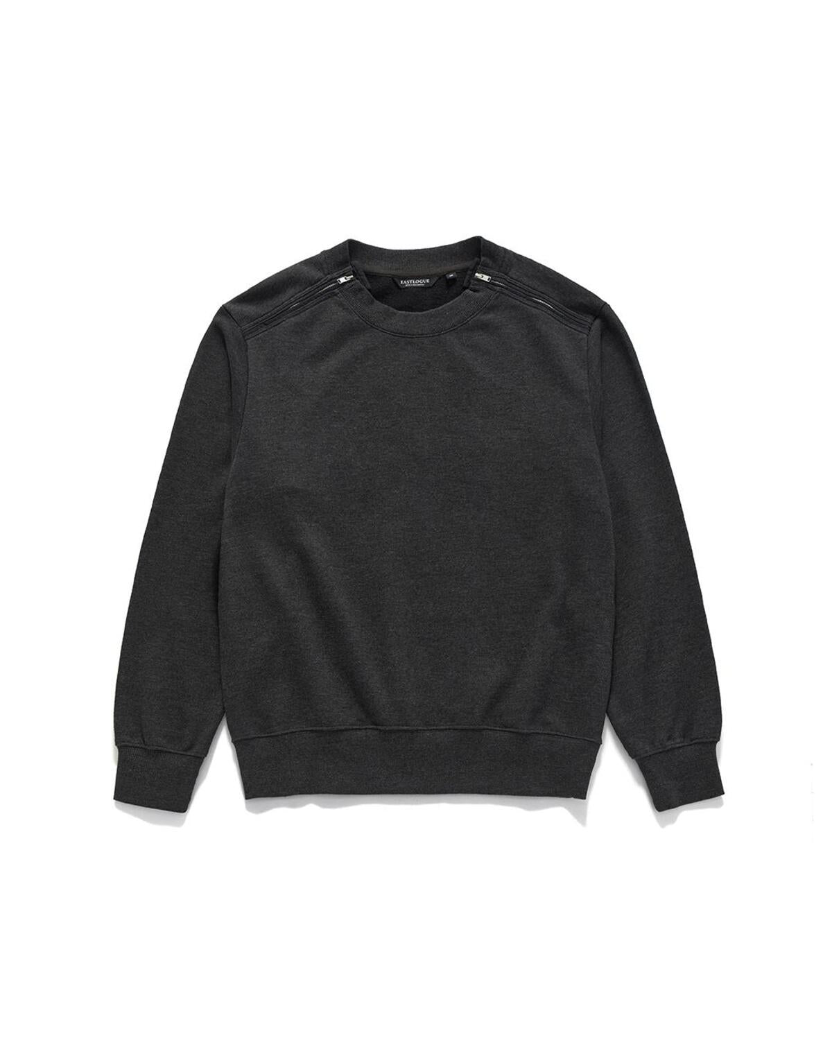 Eastlogue - Army Double Zip Sweat Shirts (Charcoal) product image 5 | TRAB K-Fashion Australia