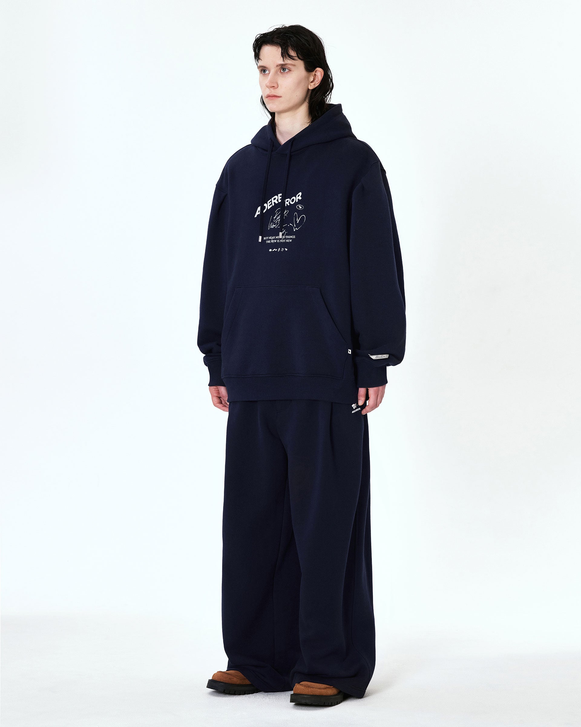 Ader Error - Caner logo hoodie (Navy) product image 4 | TRAB K-Fashion Australia