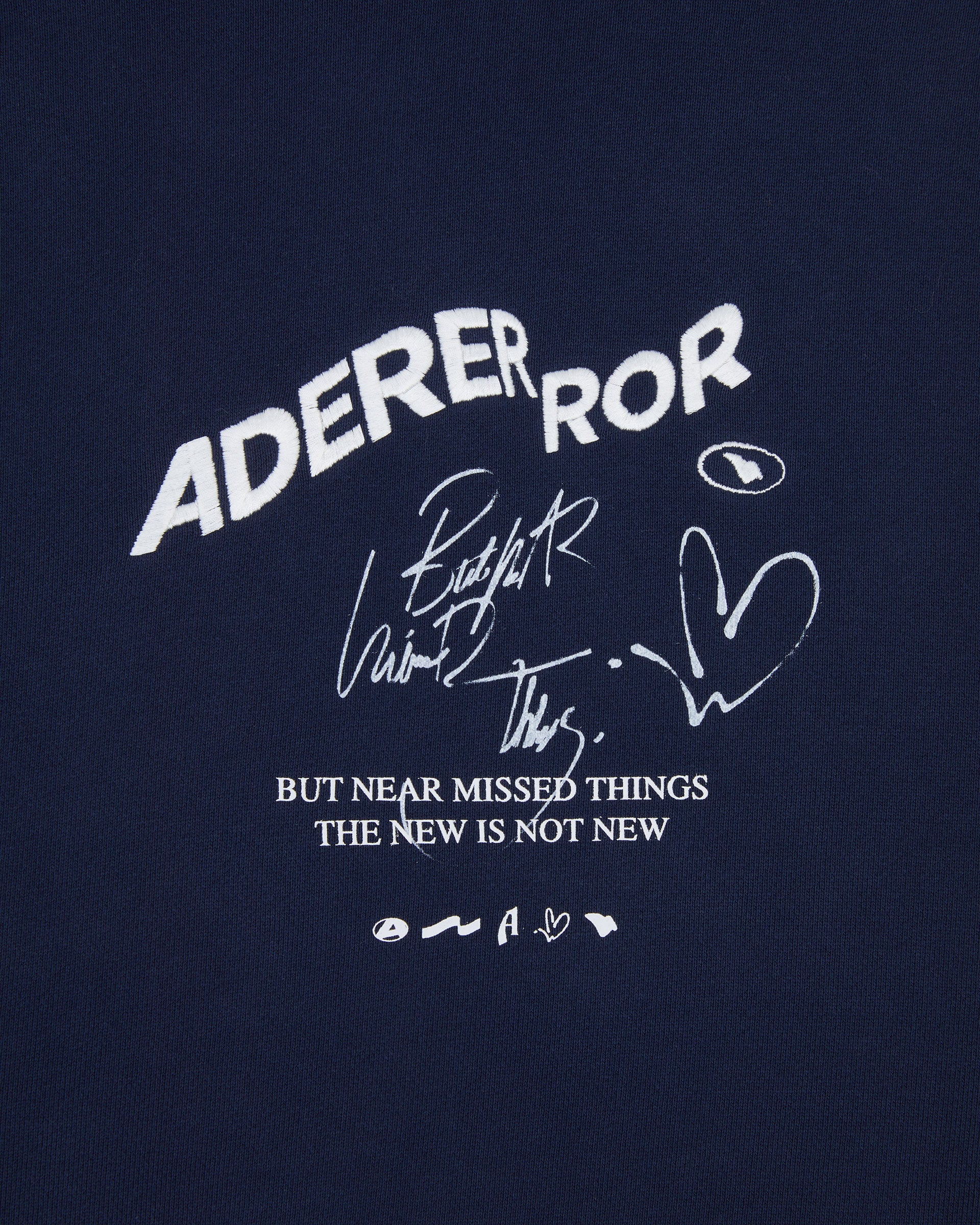 Ader Error - Caner logo hoodie (Navy) product image 6 | TRAB K-Fashion Australia