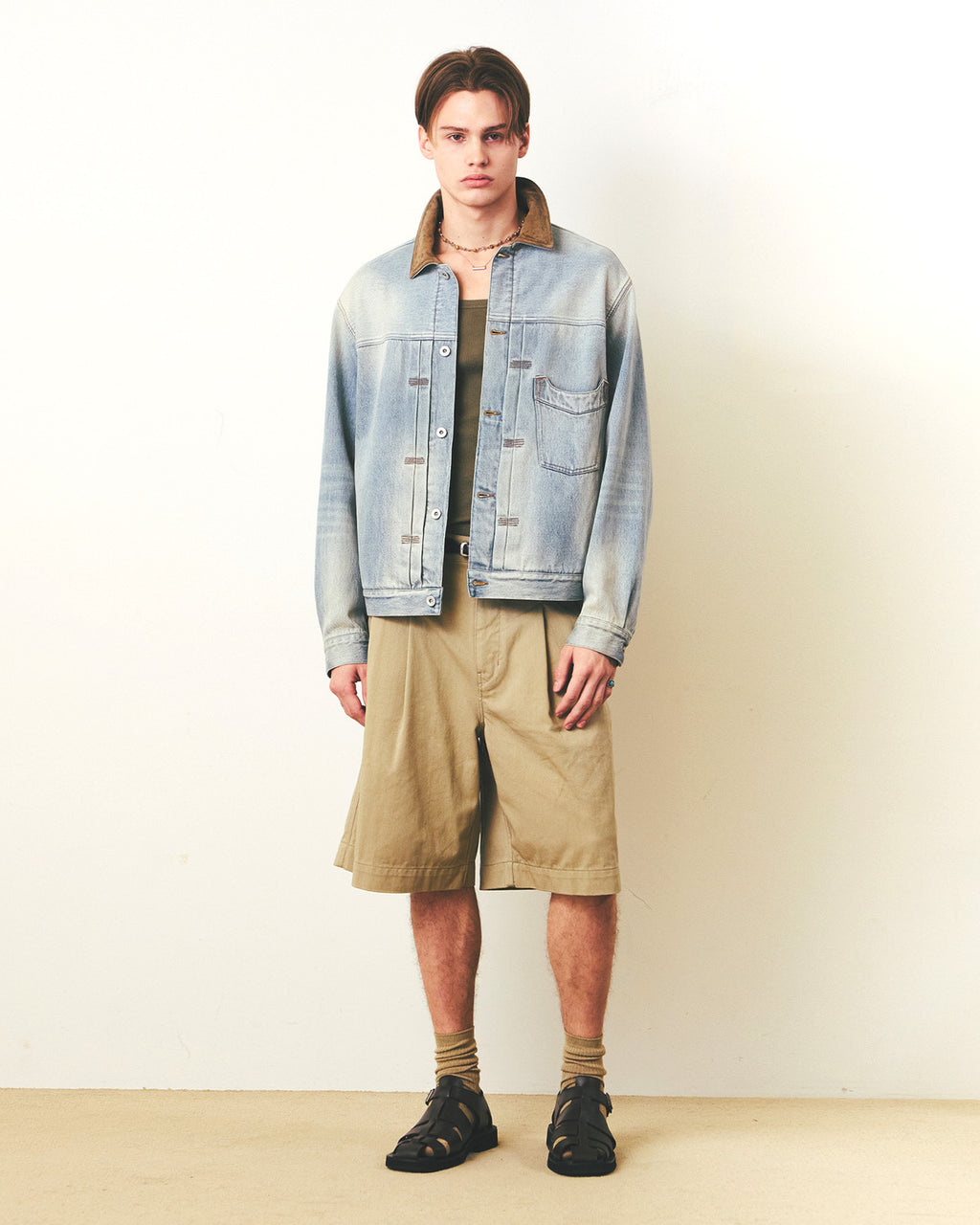 Eastlogue - Country Trucker Jacket (Light Indigo) product image 1 | TRAB K-Fashion Australia