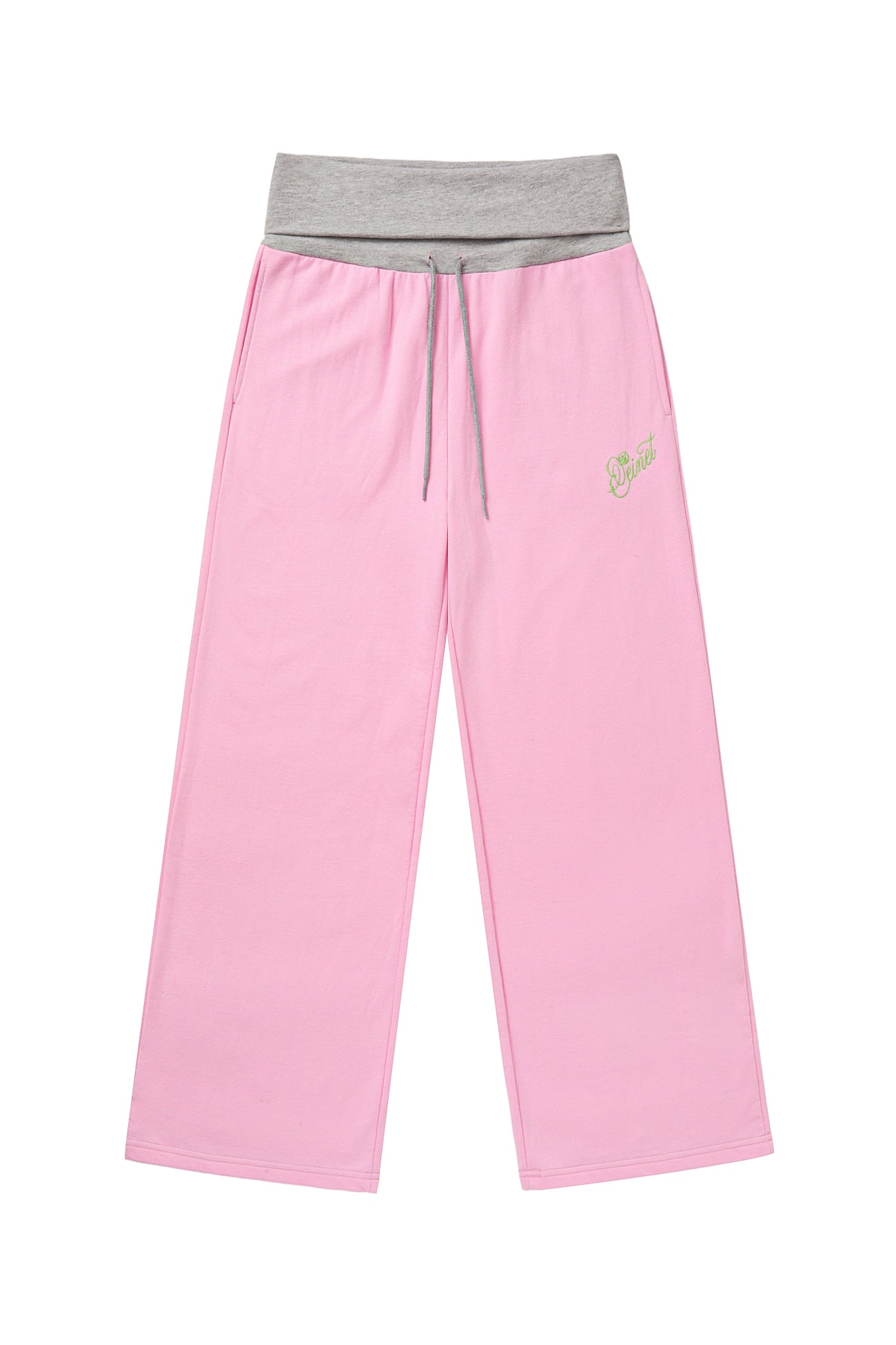 Deinet - Rose Double Sweat Pants (Light Pink) product image 9 | TRAB K-Fashion Australia