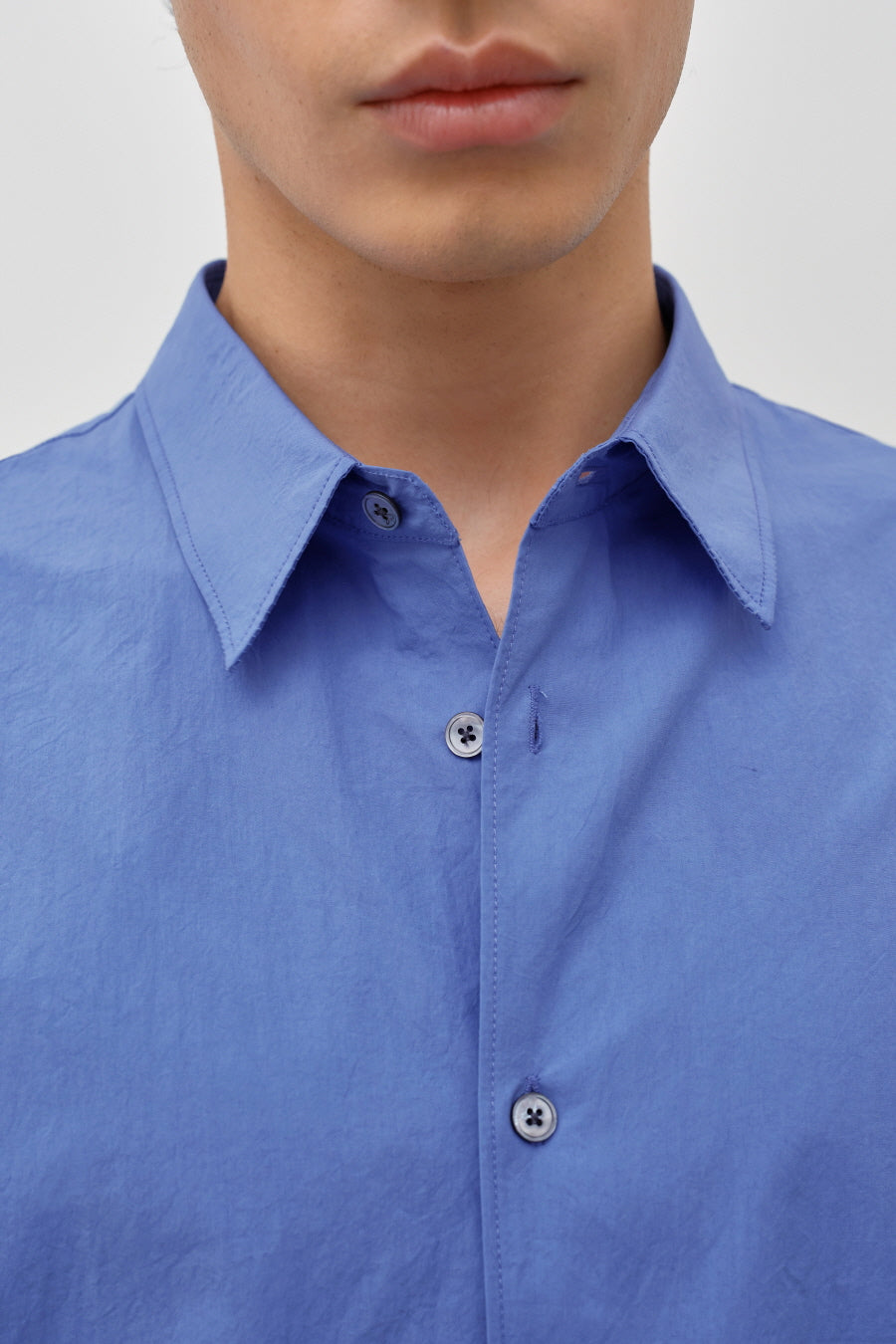 Insilence - HighTwist Typewriter Shirt (Blue) product image 5 | TRAB K-Fashion Australia