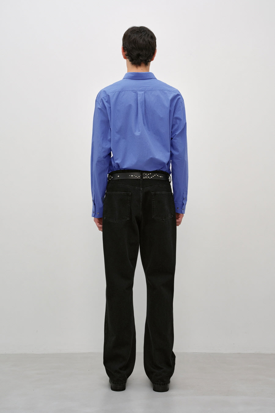 Insilence - HighTwist Typewriter Shirt (Blue) product image 4 | TRAB K-Fashion Australia