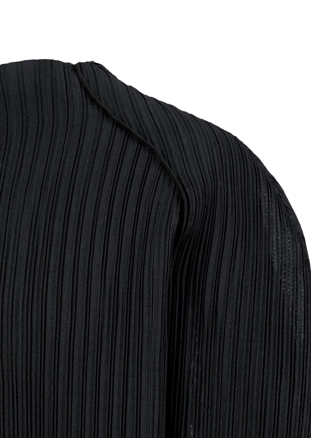 Amomento - [Pre-Order] Pleats Zip Up Jumper (Black) product image 8 | TRAB K-Fashion Australia