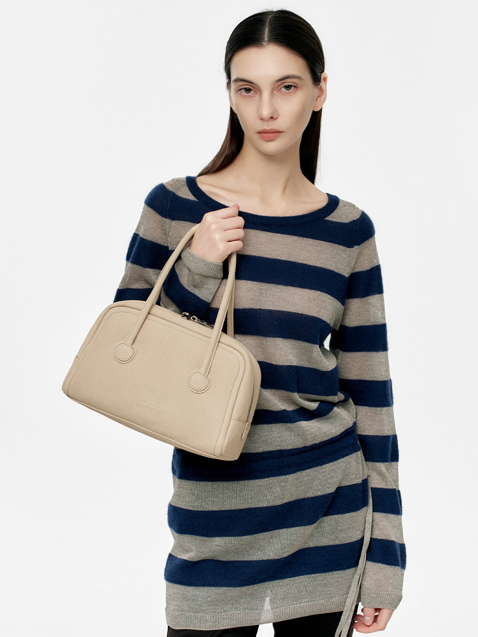 Marge Sherwood - Soft Tote (Nude Nubuck) product image 2 | TRAB K-Fashion Australia