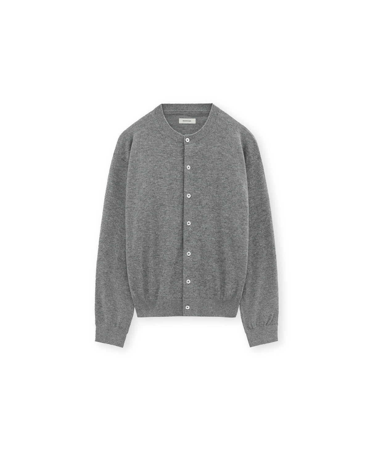 Brownyard - [Pre-Order – Ships October 14] Super Light Cashmere Round Cardigan (Grey) product image 7 | TRAB K-Fashion Australia