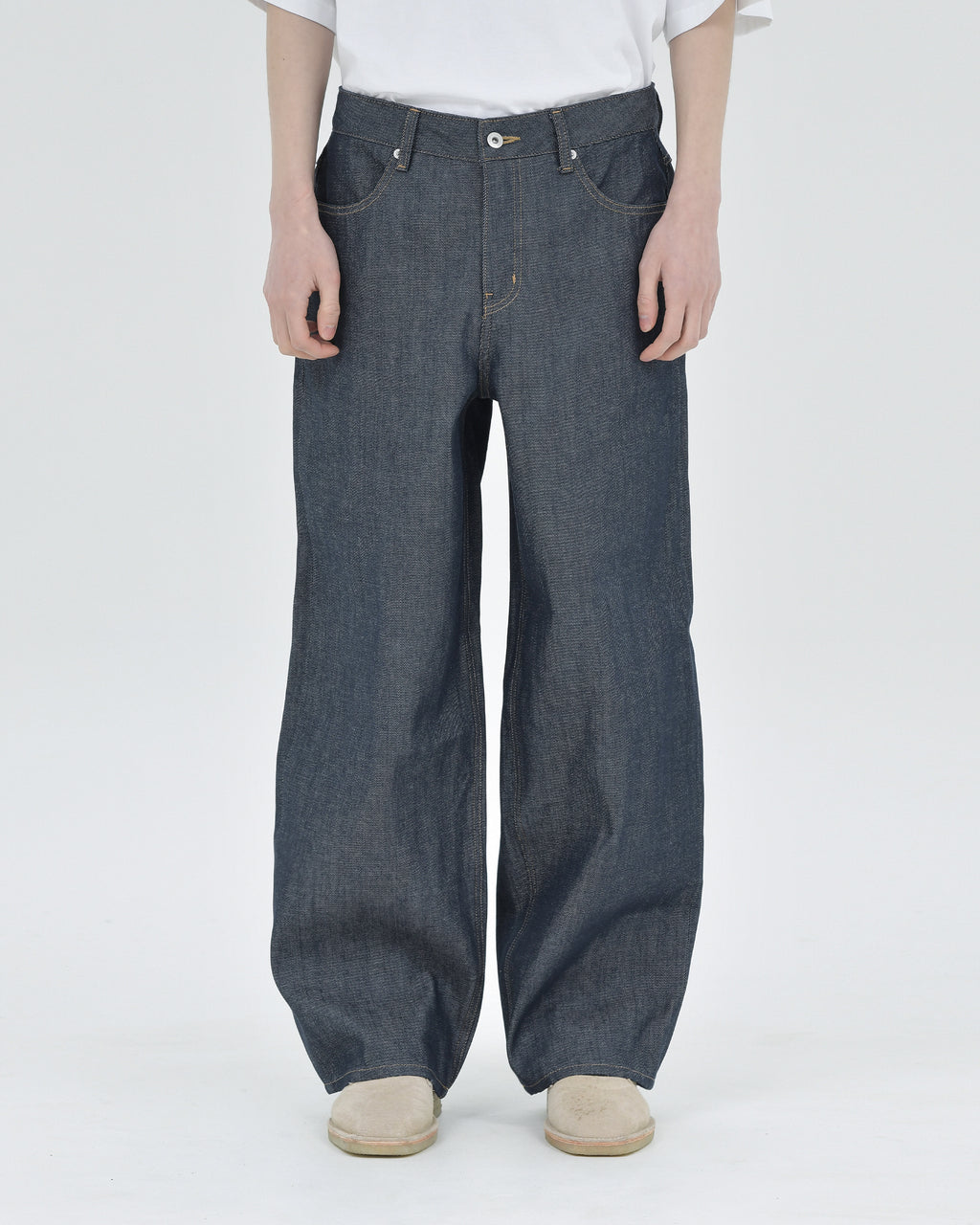 Brownyard - Wide Denim (Indigo) product image 1 | TRAB K-Fashion Australia