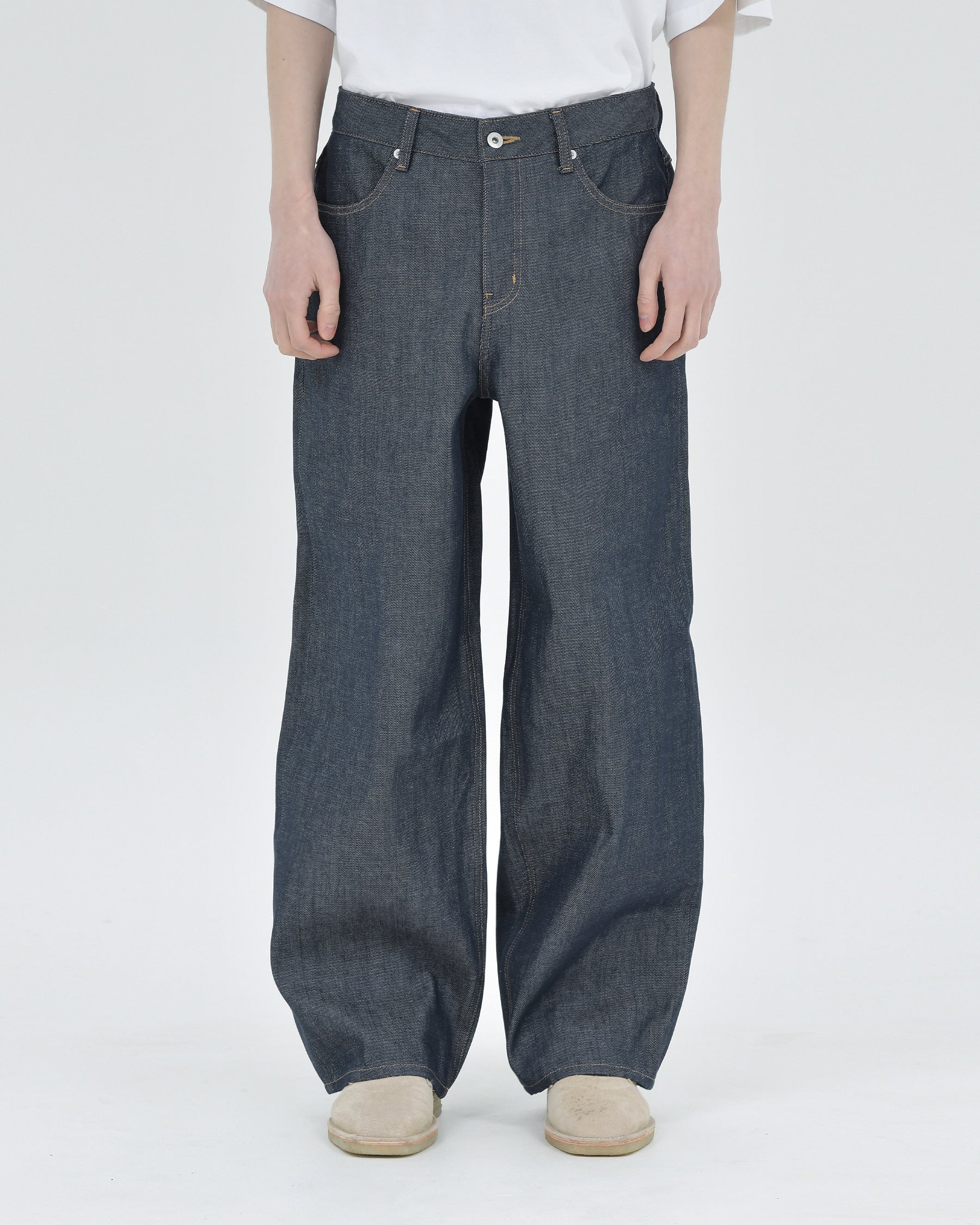 Brownyard - Wide Denim (Indigo) product image 1 | TRAB K-Fashion Australia