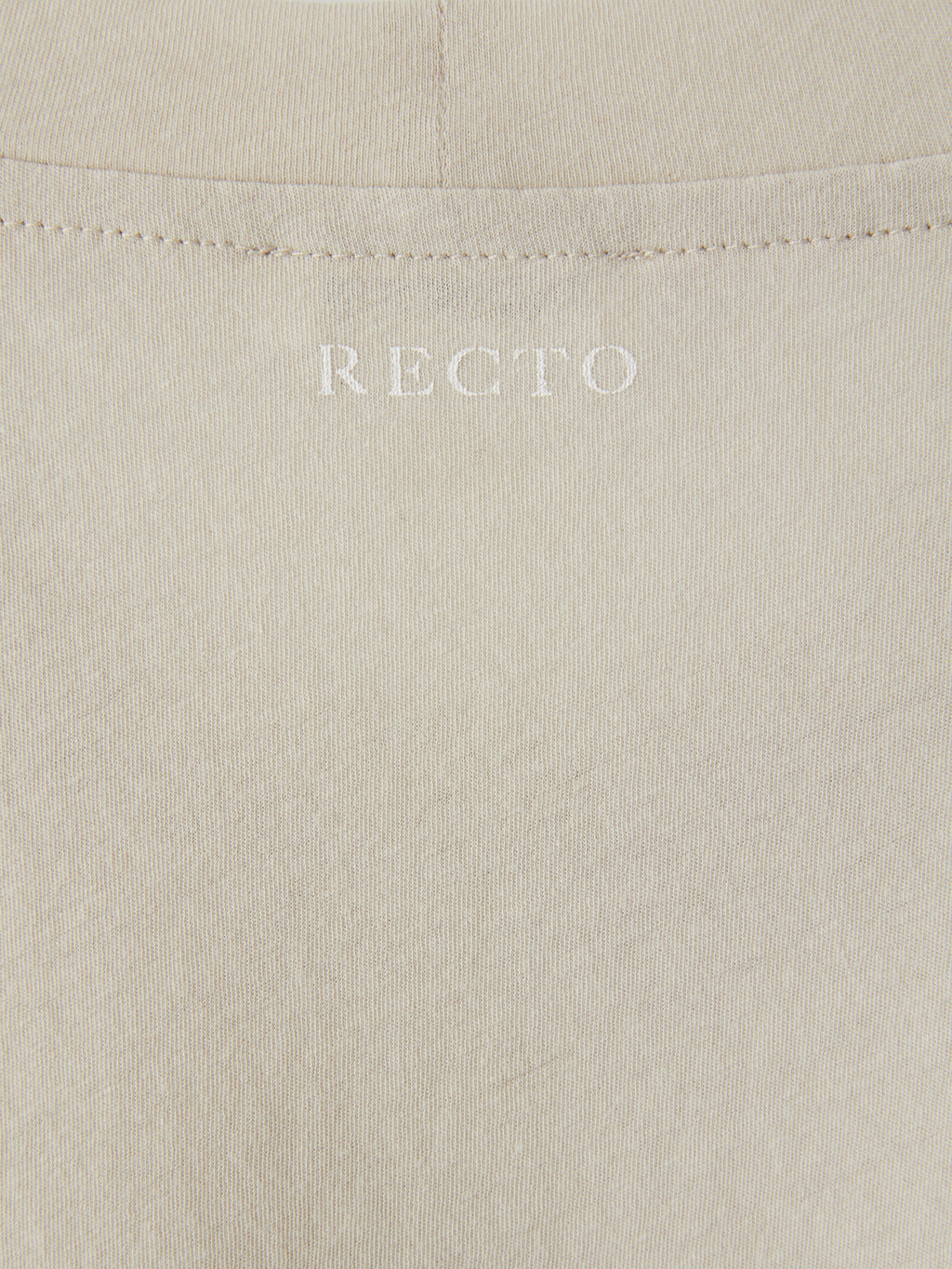 Recto - Long Length Slim Fit Top (Ecru) product image 4 | TRAB K-Fashion Australia