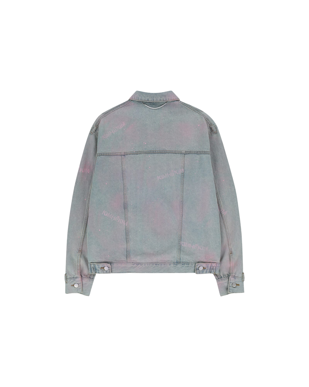Kimhe Kim - Spray Dyed Denim Jacket (Sky Blue) product image 12 | TRAB K-Fashion Australia