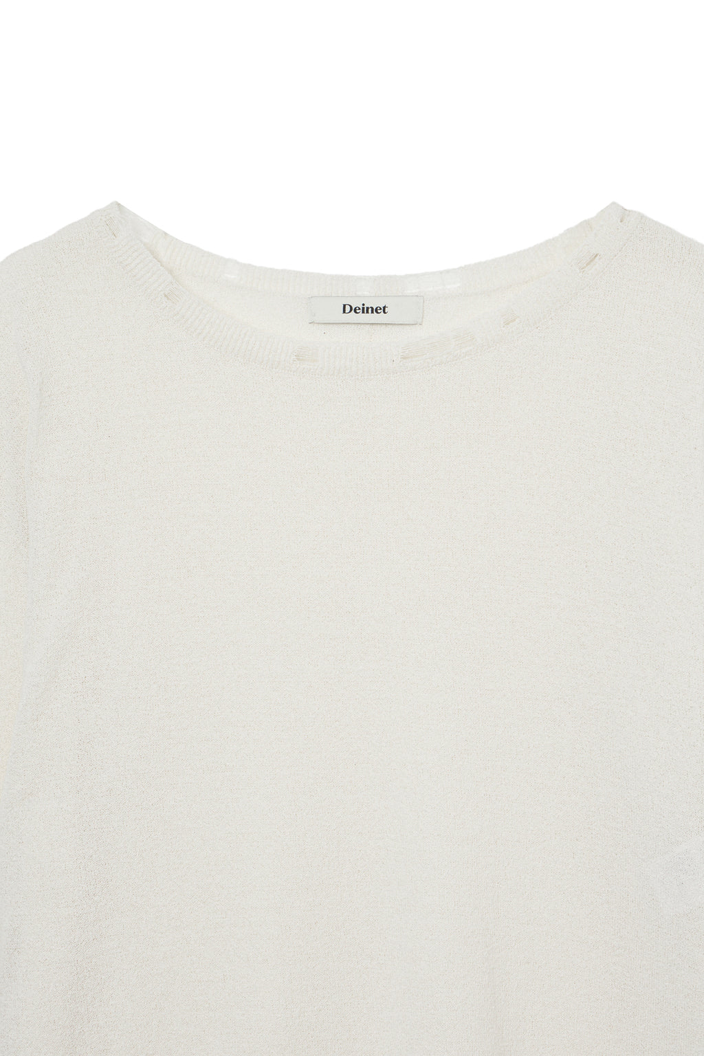 Deinet - Side Tie Knit (Ivory) product image 3 | TRAB K-Fashion Australia