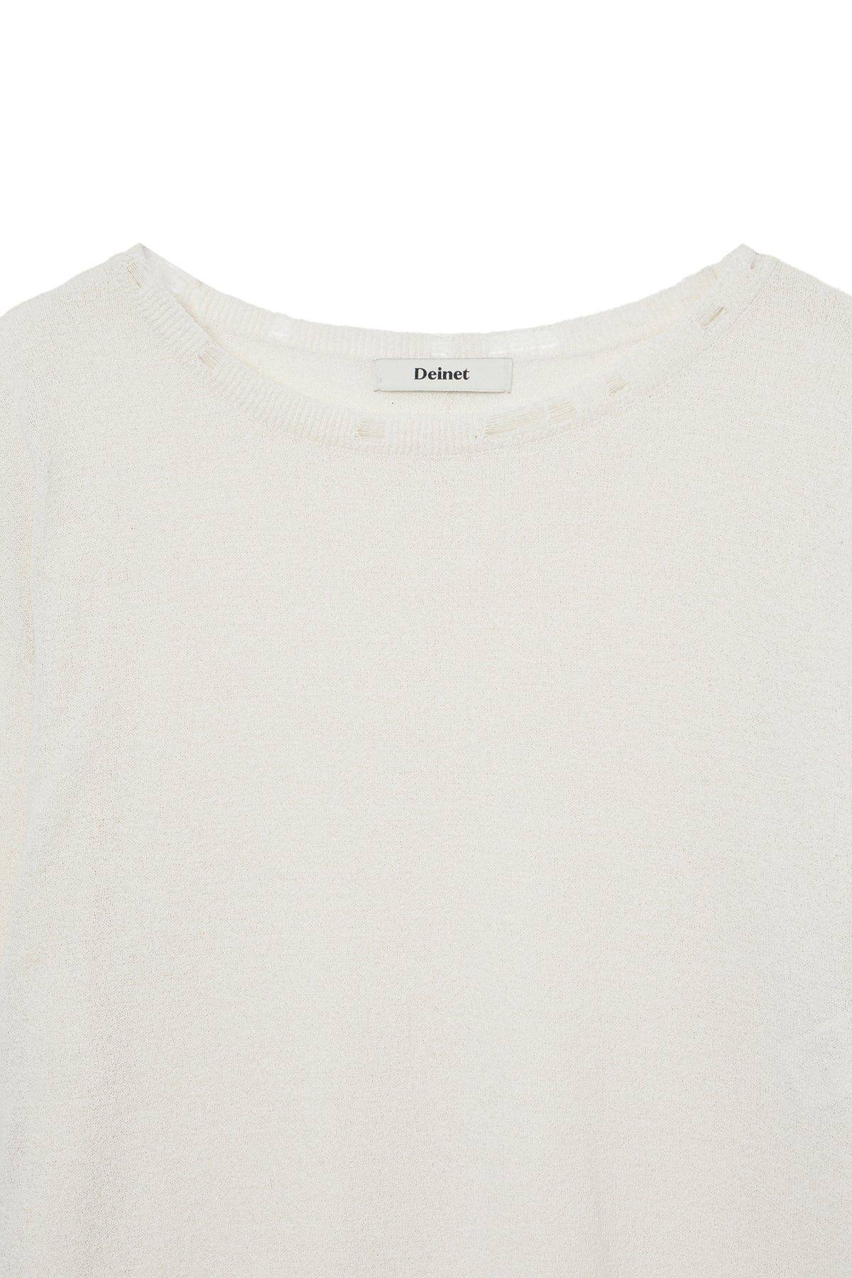 Deinet - Side Tie Knit (Ivory) product image 3 | TRAB K-Fashion Australia