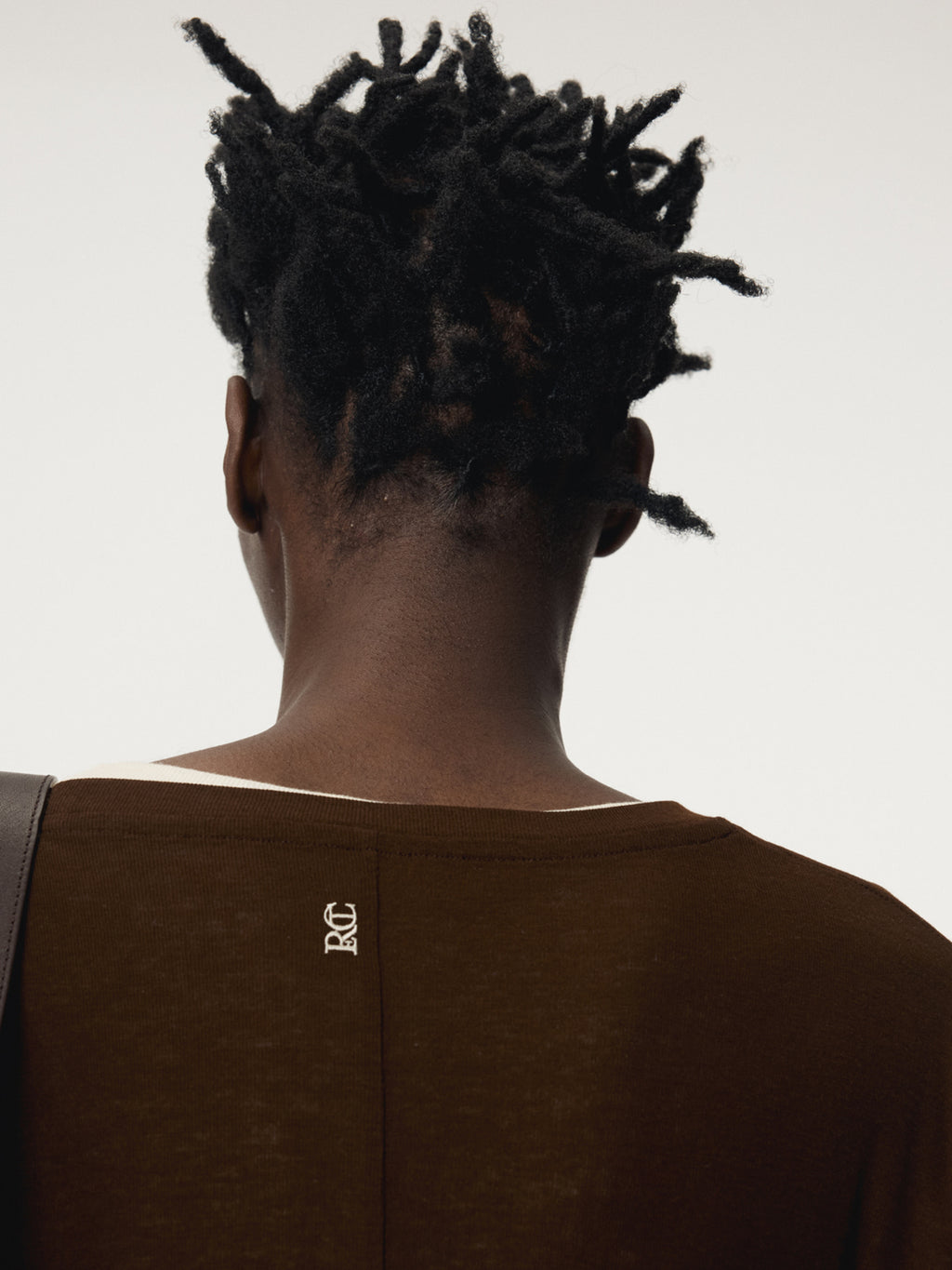 Recto - Layered Wool T-Shirt (Brown) product image 9 | TRAB K-Fashion Australia