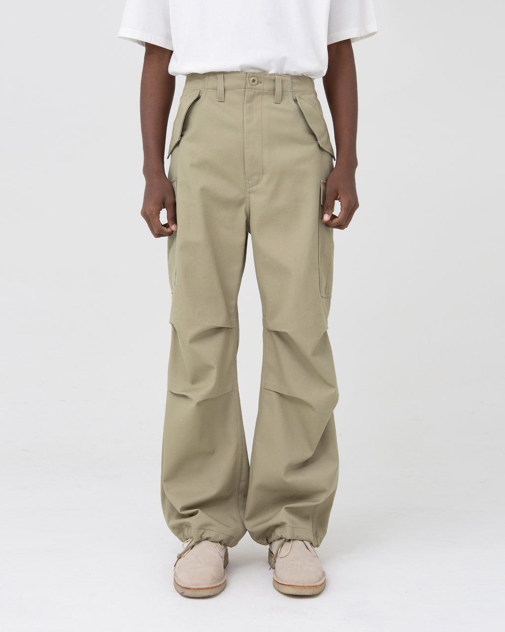 Brownyard - Brownyard X Dickies Military Field Pants (Khaki) product image 1 | TRAB K-Fashion Australia