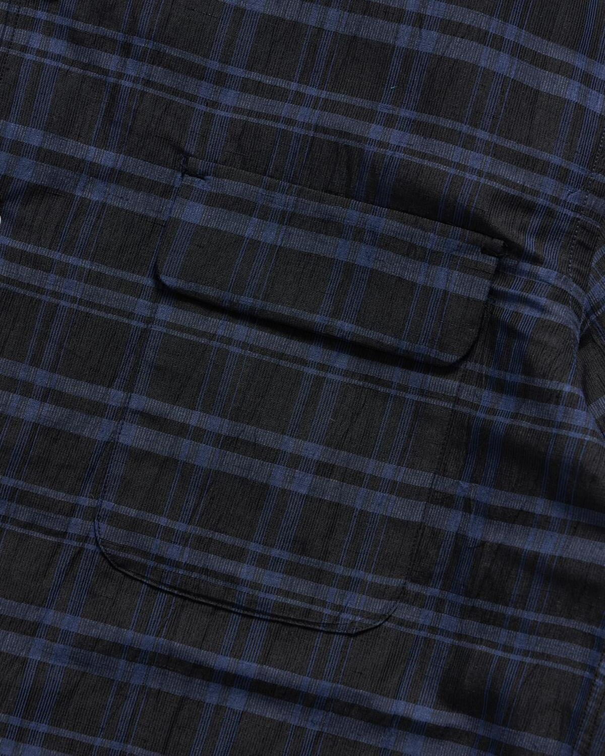 Eastlogue - Holiday Half Shirts (Black Blue Check) product image 5 | TRAB K-Fashion Australia